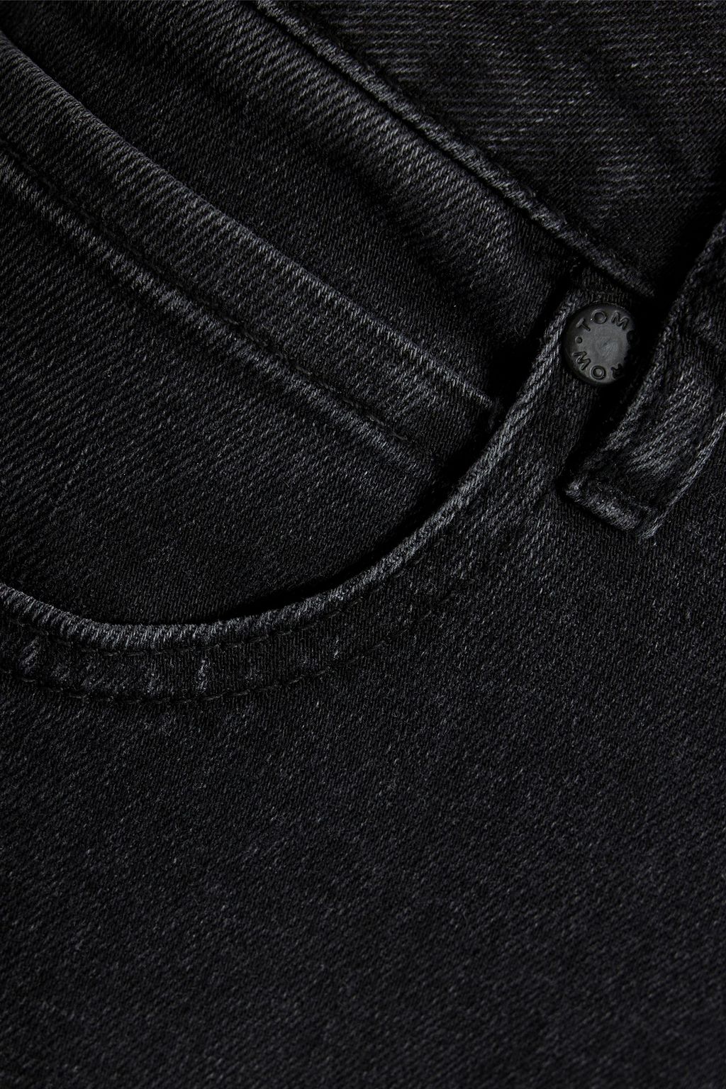 TOMORROW DENIM جينز بحواف واسعة وخصر عالٍ