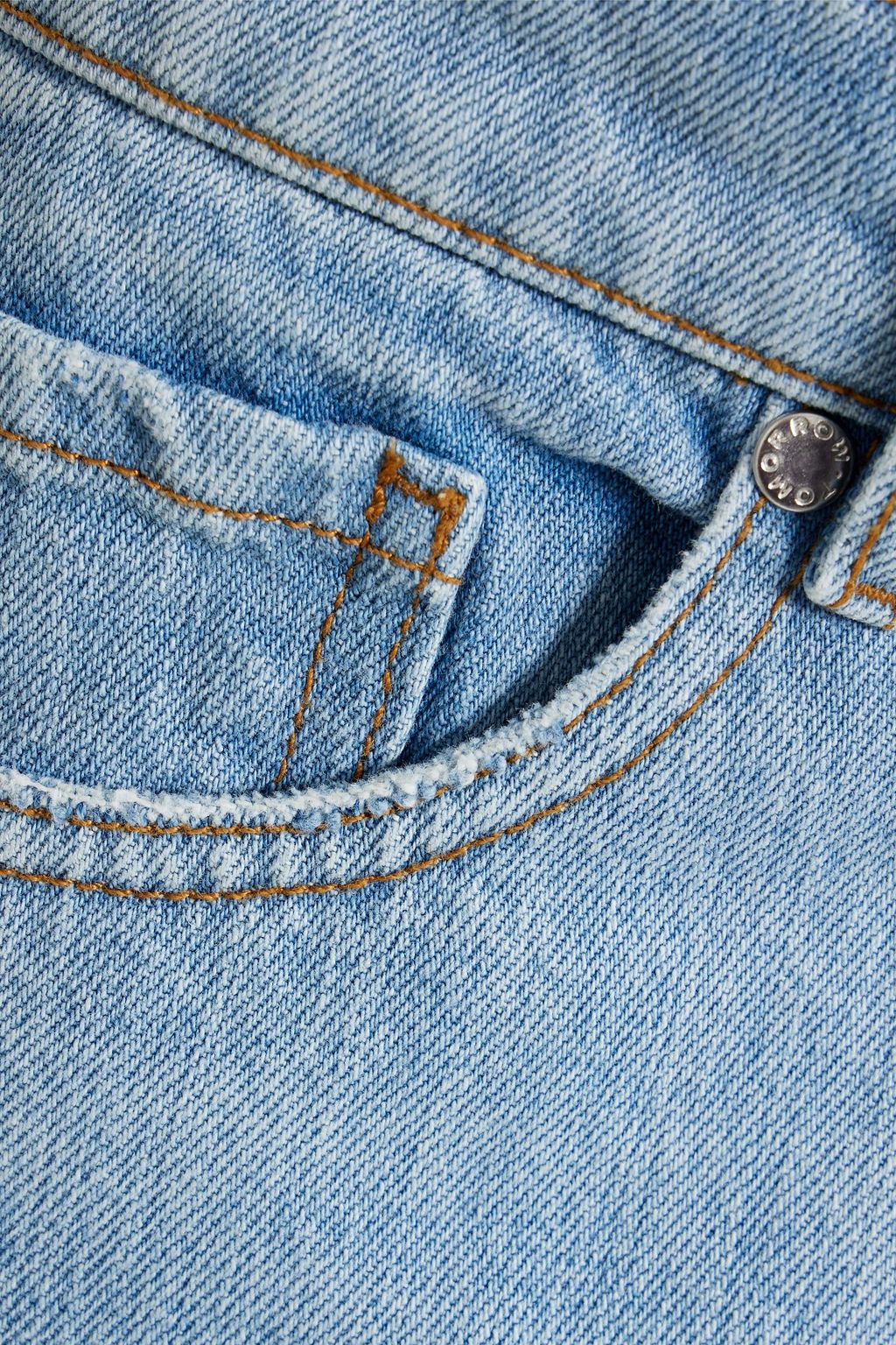 TOMORROW DENIM Ewa high-rise straight-leg jeans