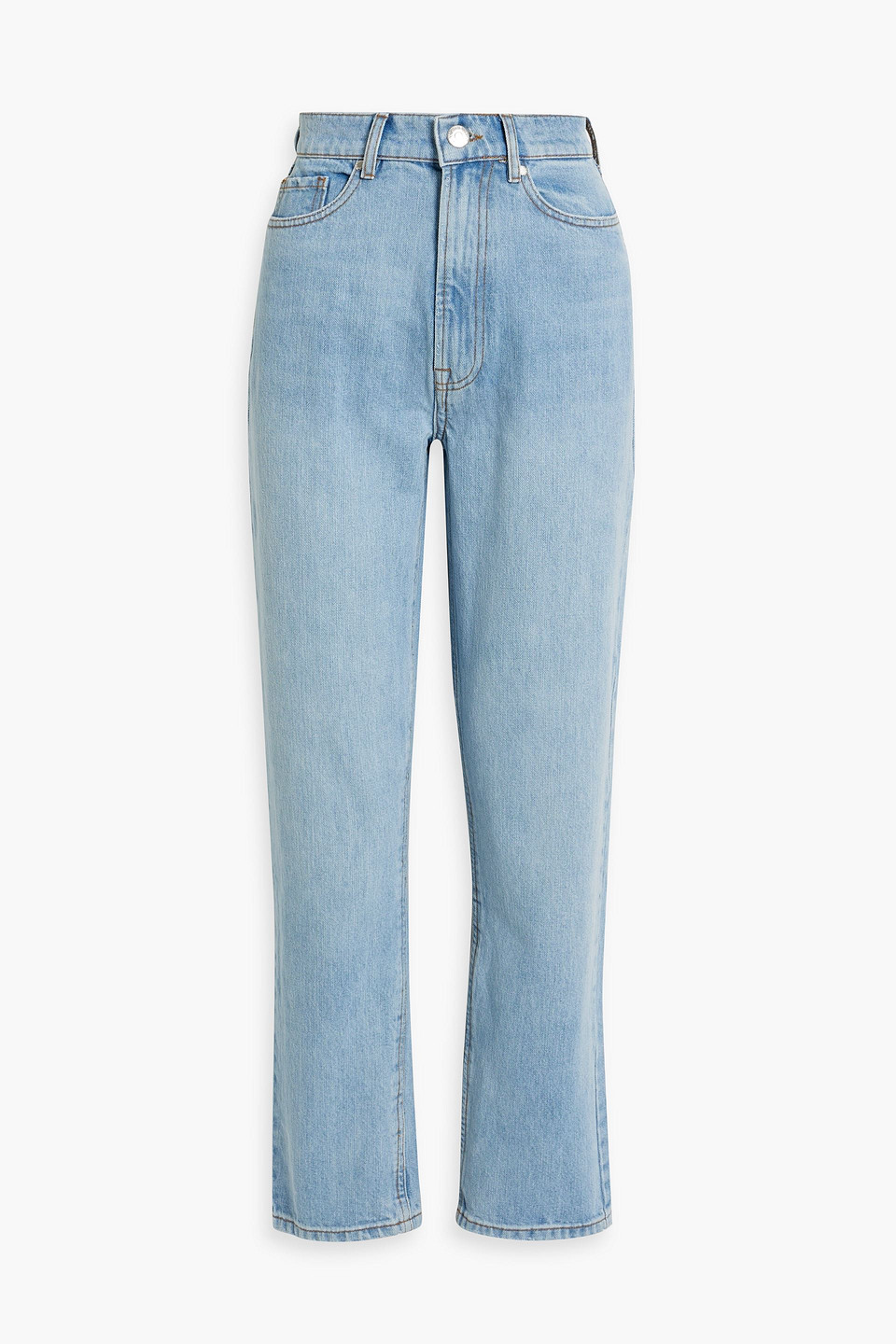 Ewa high-rise straight-leg jeans