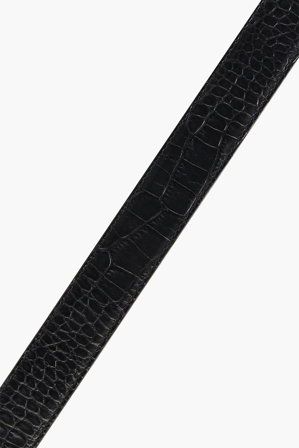ETRO Croc-effect leather belt
