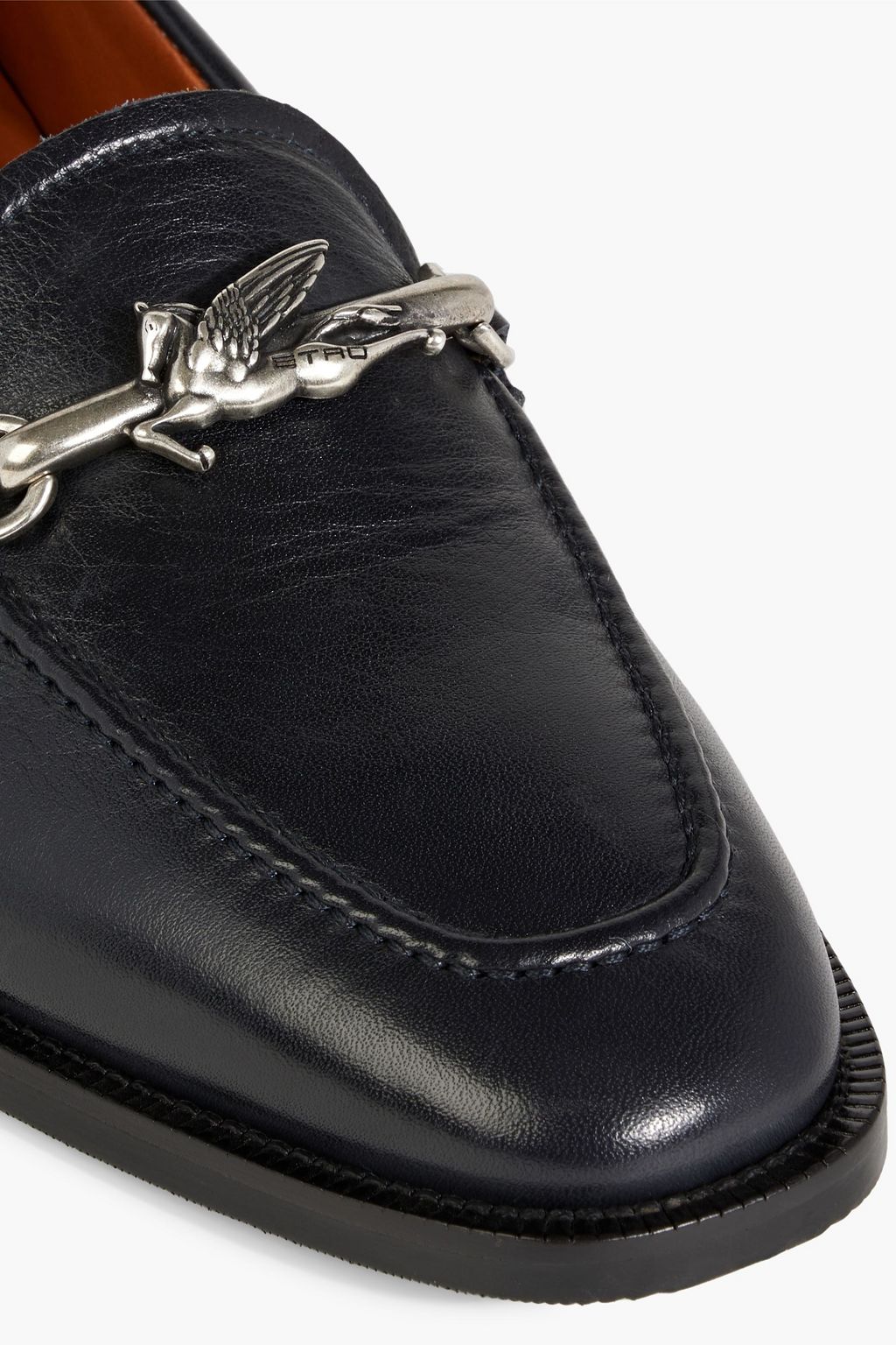 ETRO Embellished leather loafers
