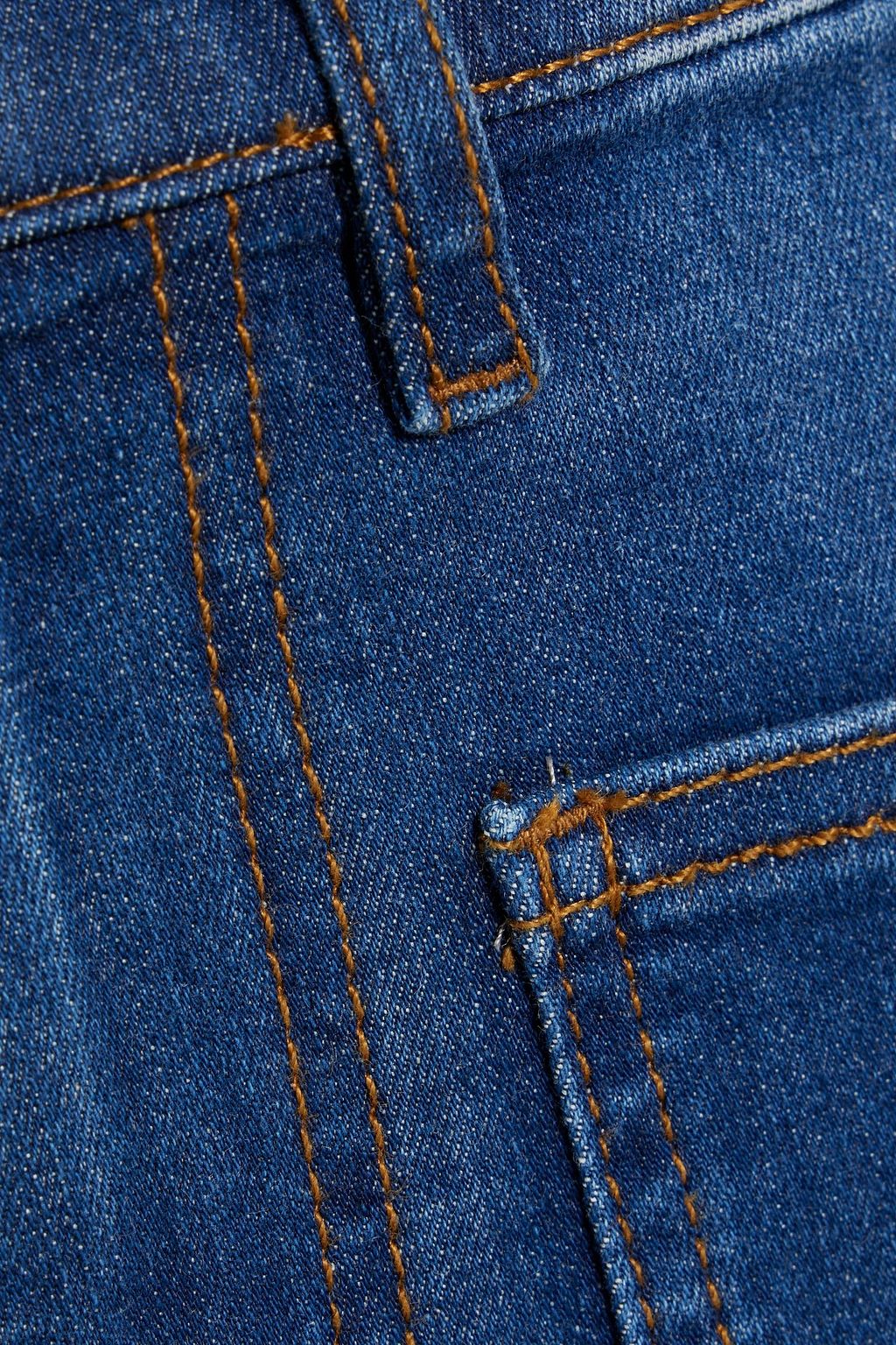 TOMORROW DENIM جينز 'إيوا' بأرجل مستقيمة وخصر عالٍ