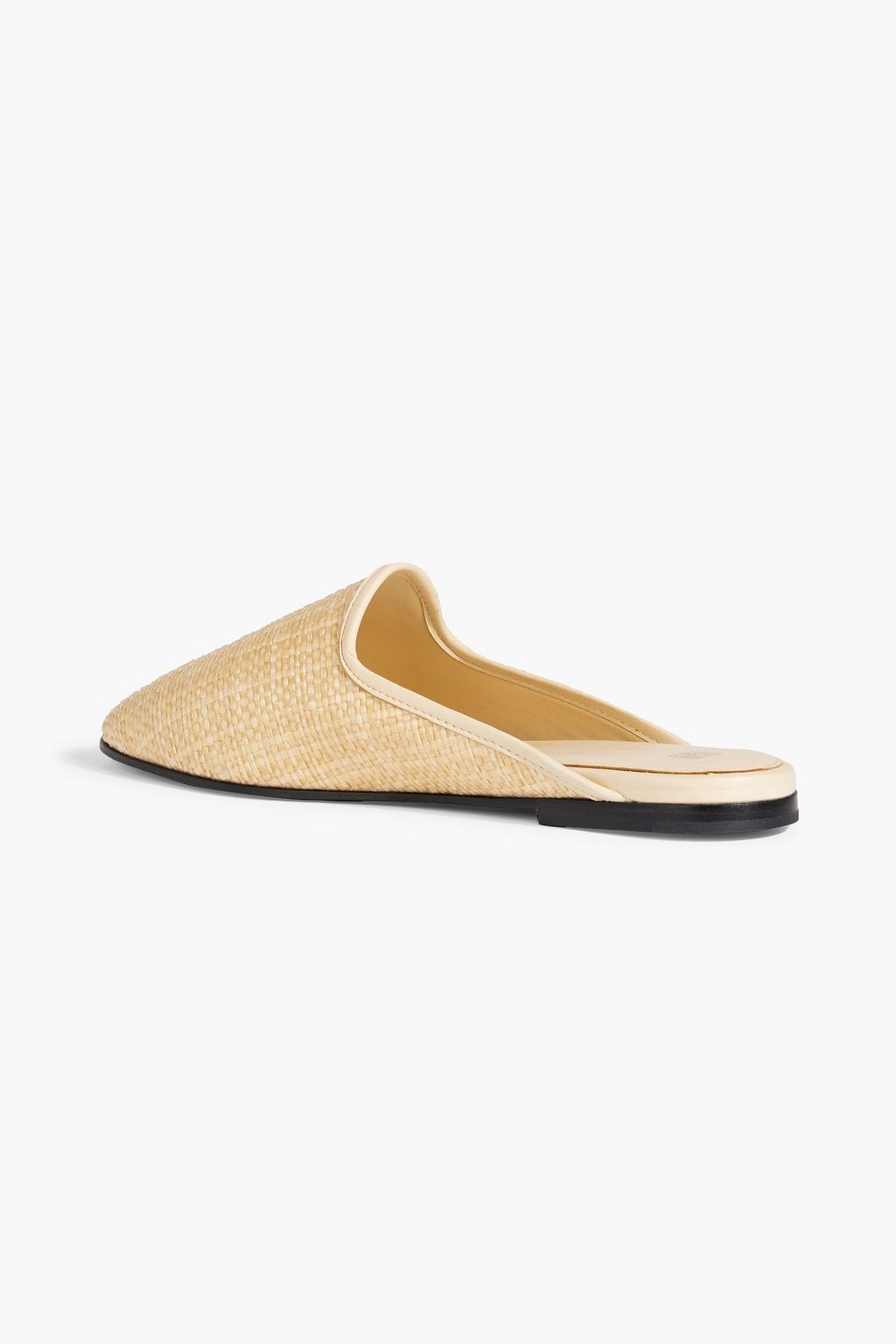 TOTEME Faux raffia slippers