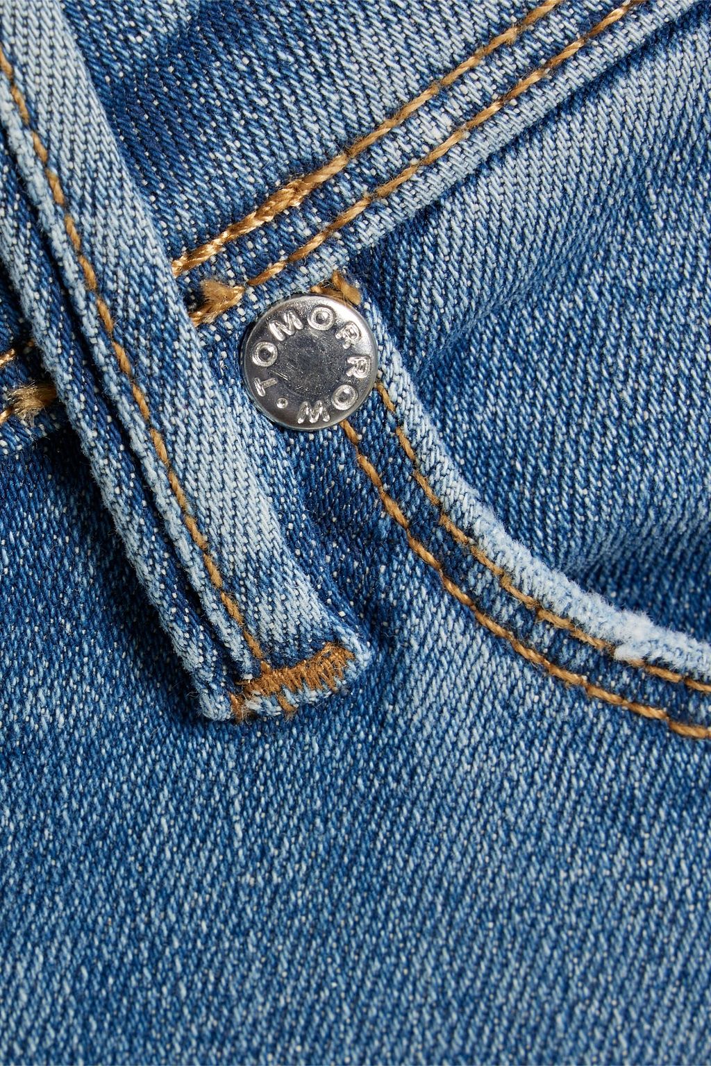 TOMORROW DENIM Albert high-rise flared jeans