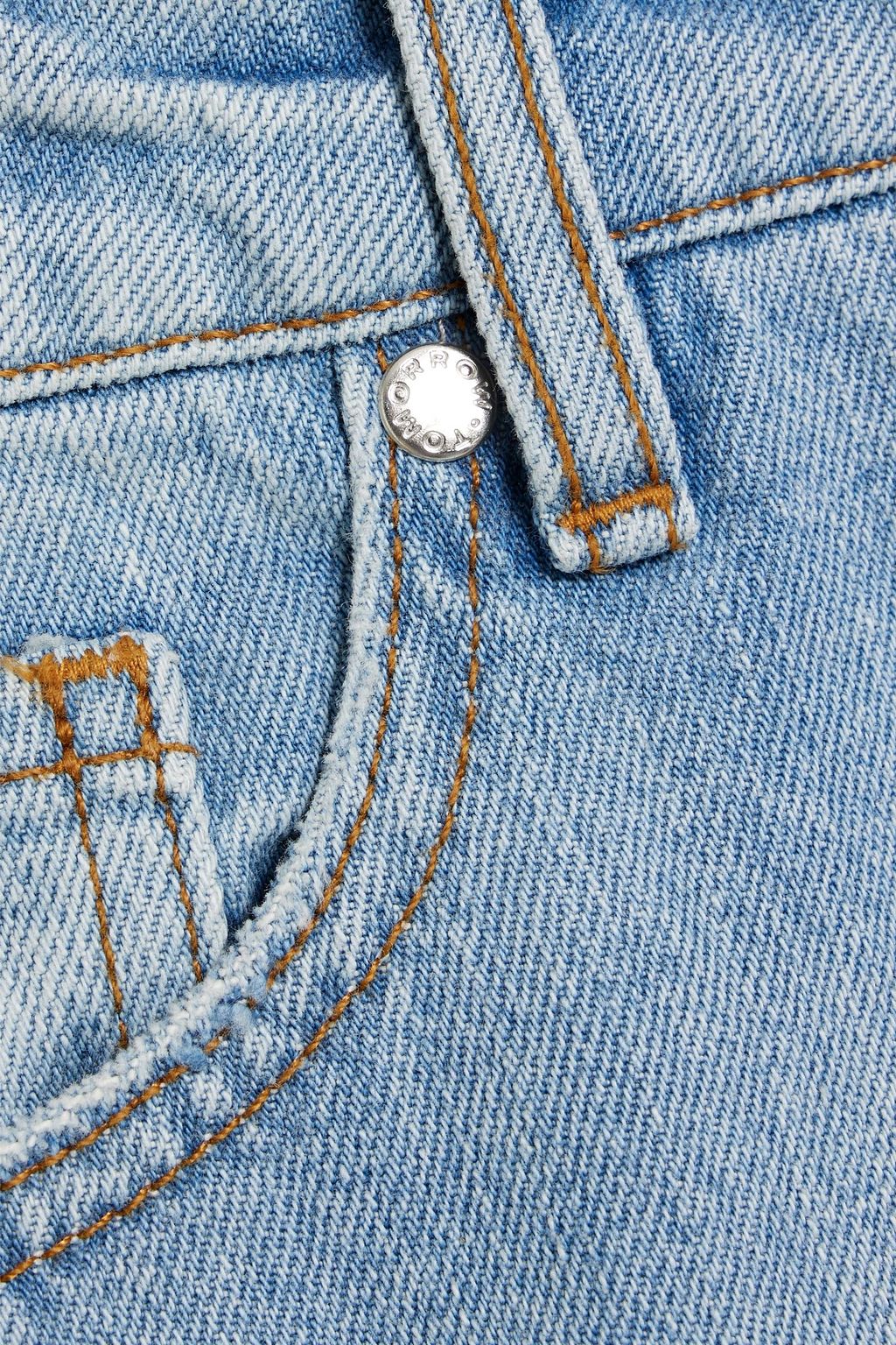 TOMORROW DENIM تنورة قصيرة 'مانديلا' من الدنيم