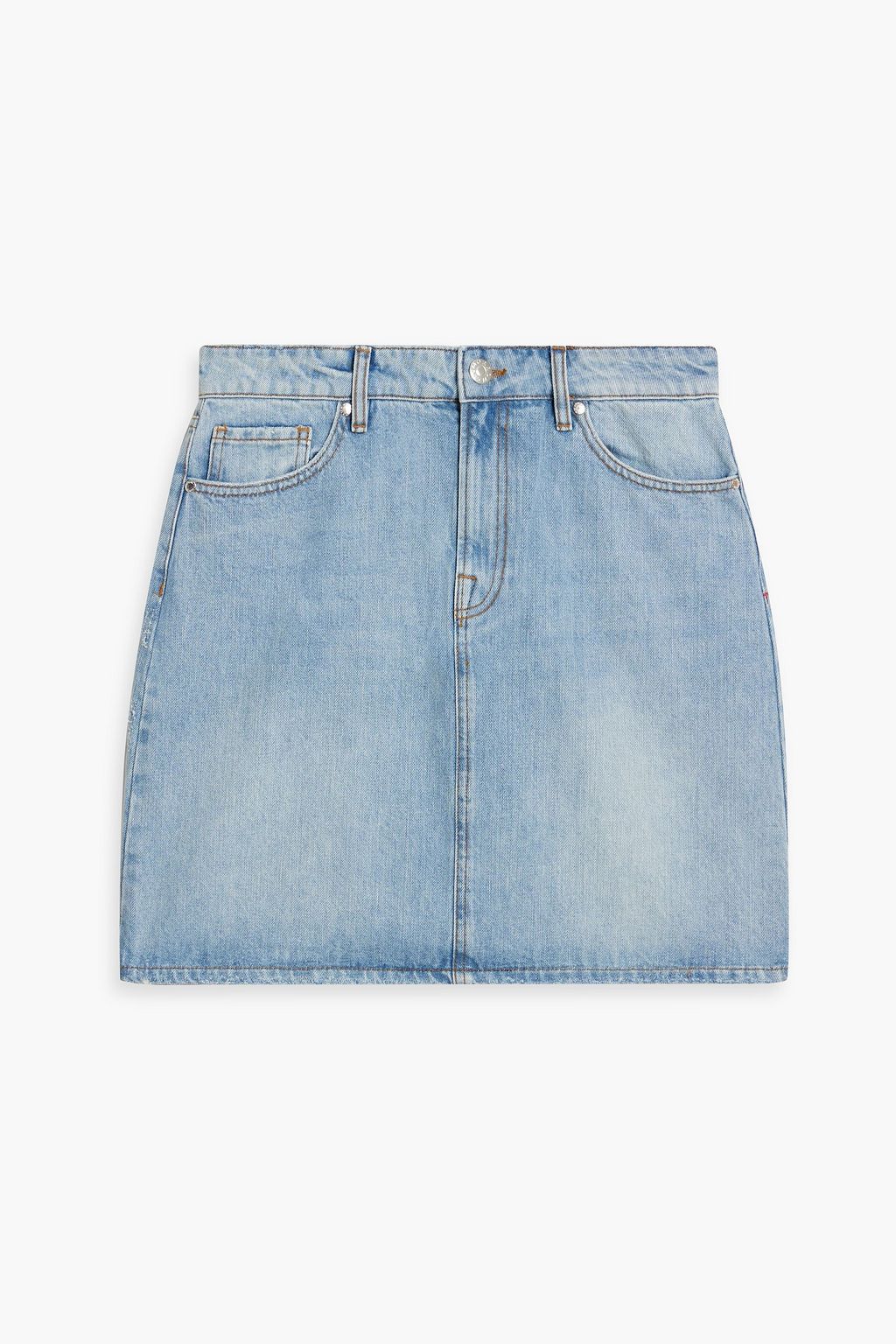 TOMORROW DENIM Mandela denim mini skirt | THE OUTNET