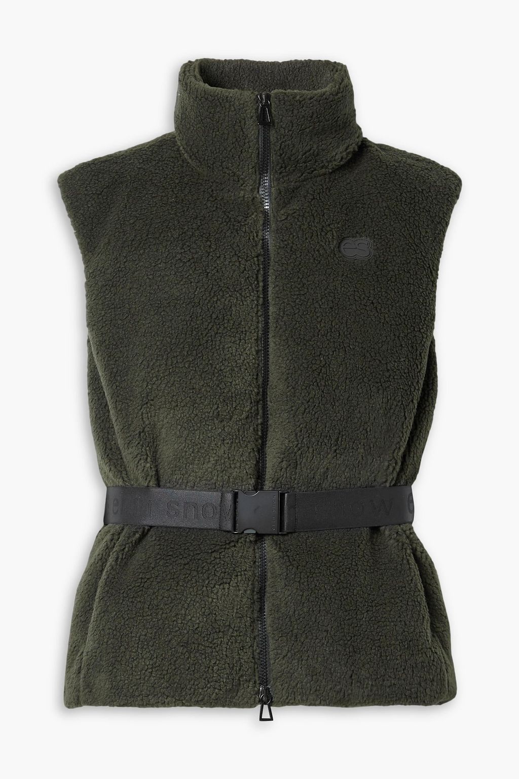 ERIN SNOW Nix belted padded fleece vest | THE OUTNET