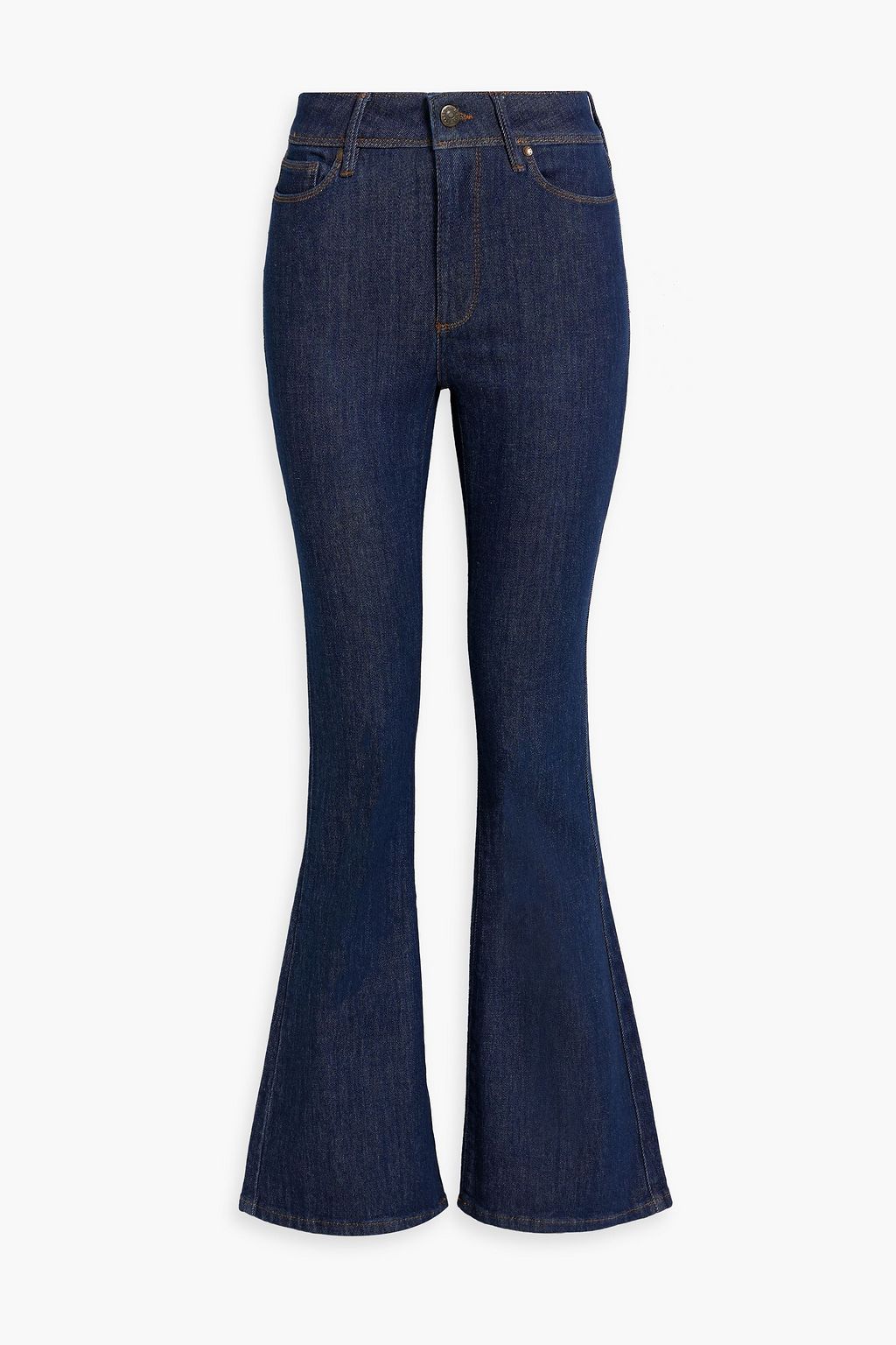 TOMORROW DENIM Albert high-rise flared jeans | THE OUTNET