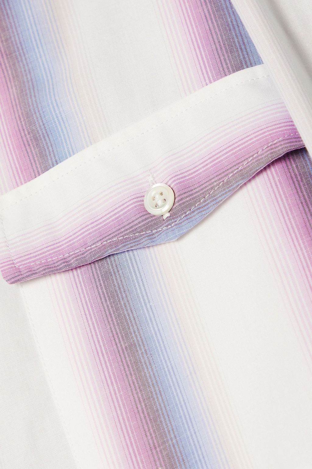 MARANT ÉTOILE Jalyne striped cotton-poplin shirt