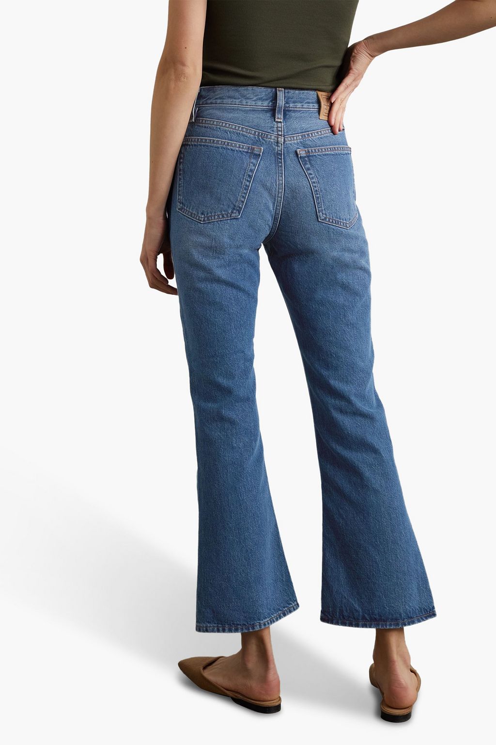 TOTEME Hoch sitzende Kick-flare-Jeans