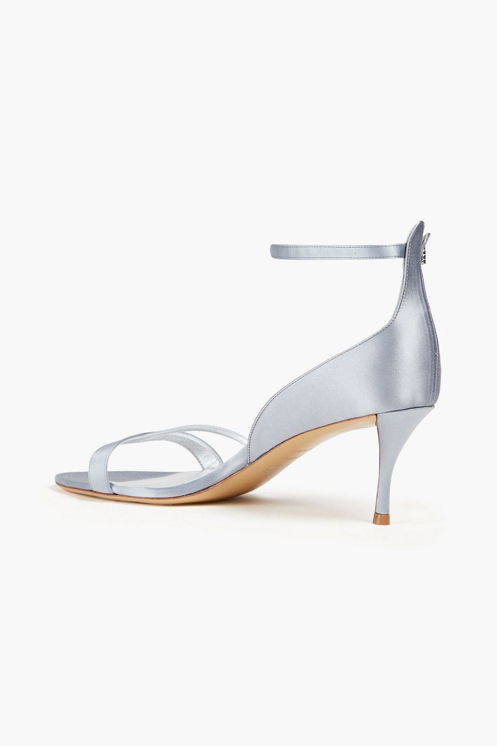 ROGER VIVIER Crystal-embellished satin sandals