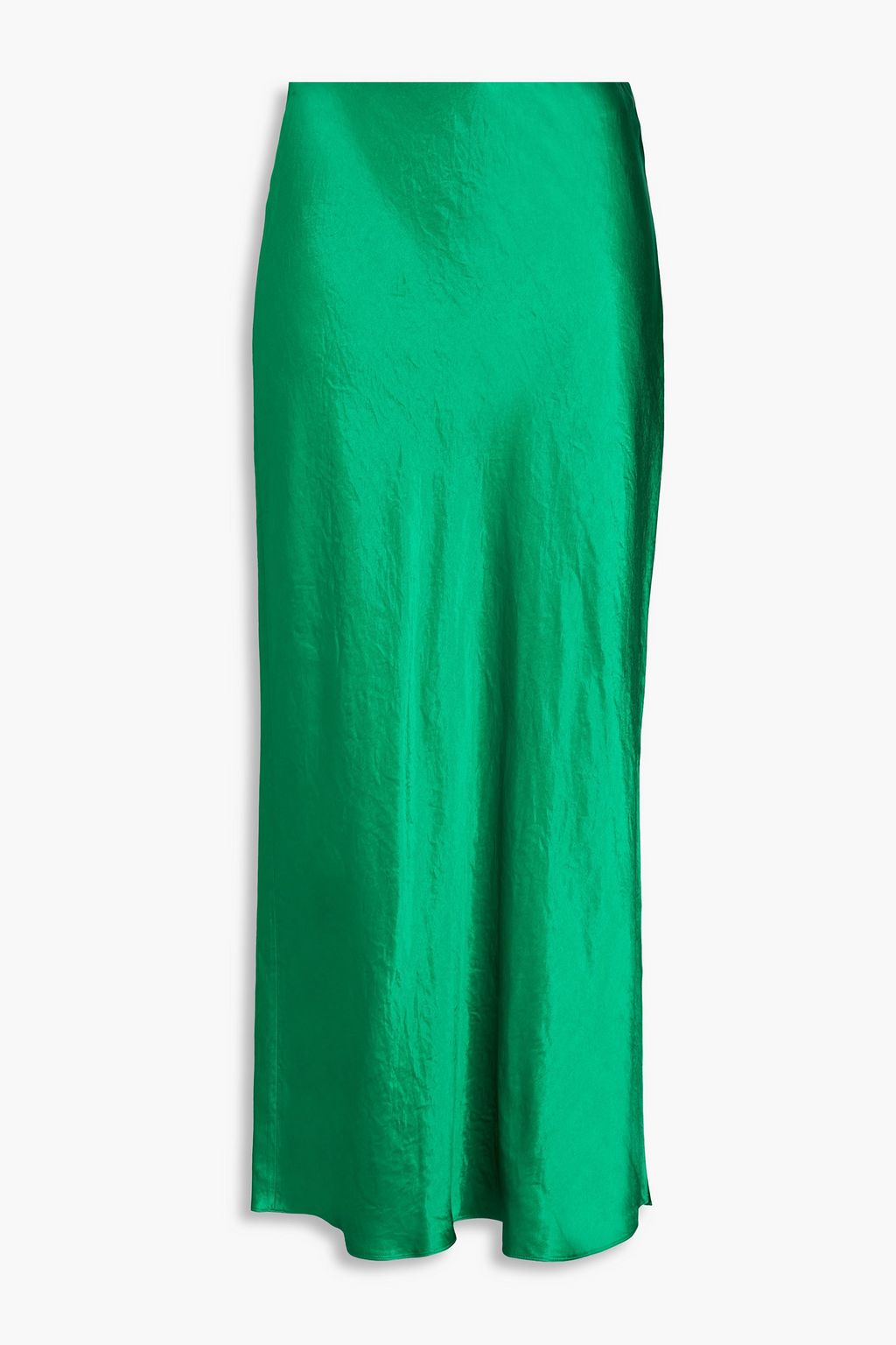 VINCE. Satin twill midi skirt THE