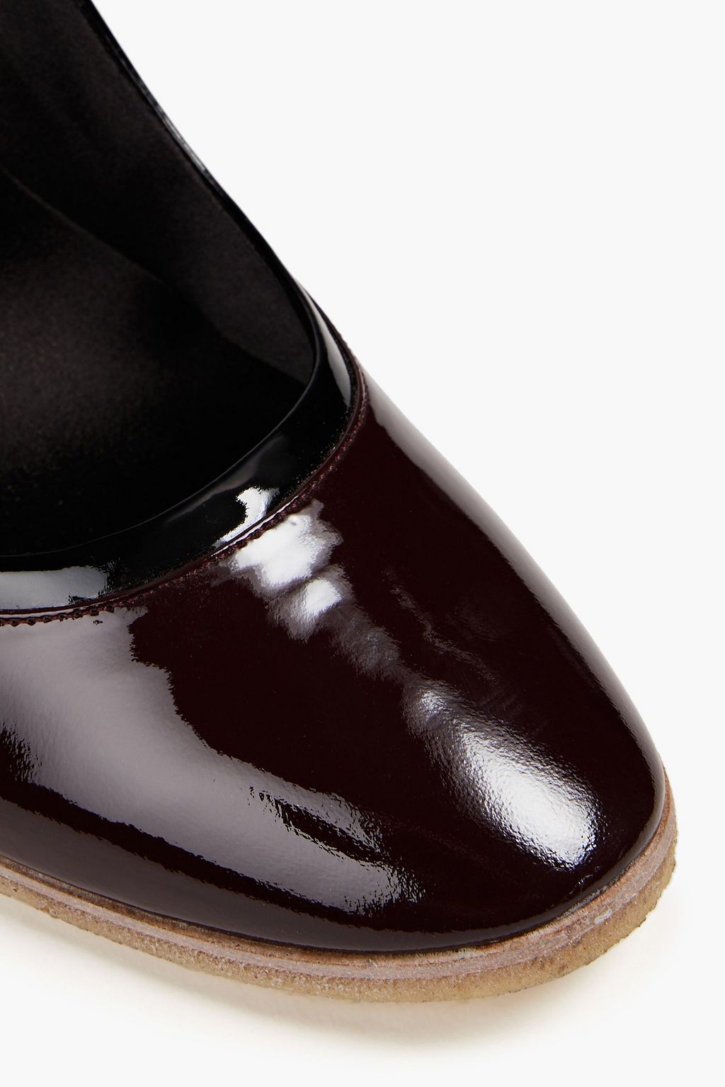 ROGER VIVIER حذاء بامب من الجلد اللامع