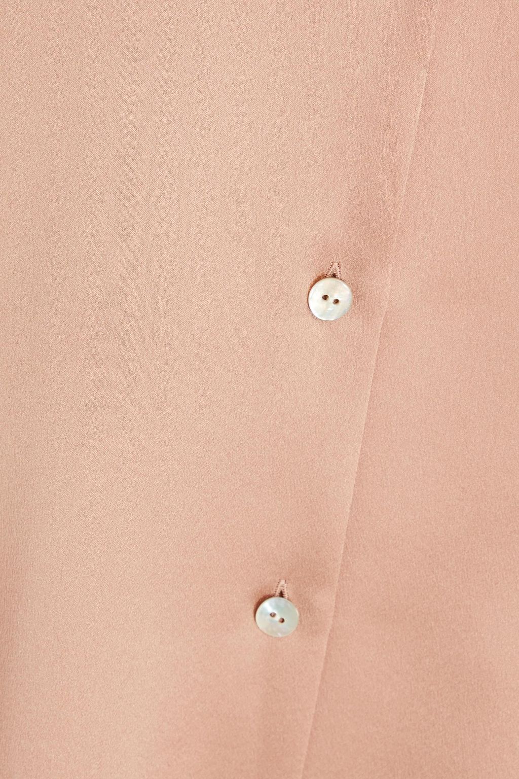 VINCE. Silk-satin shirt