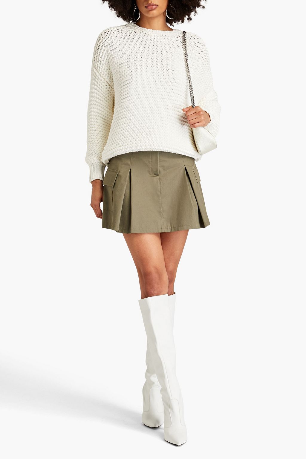 IRO Pullover aus einer Baumwollmischung