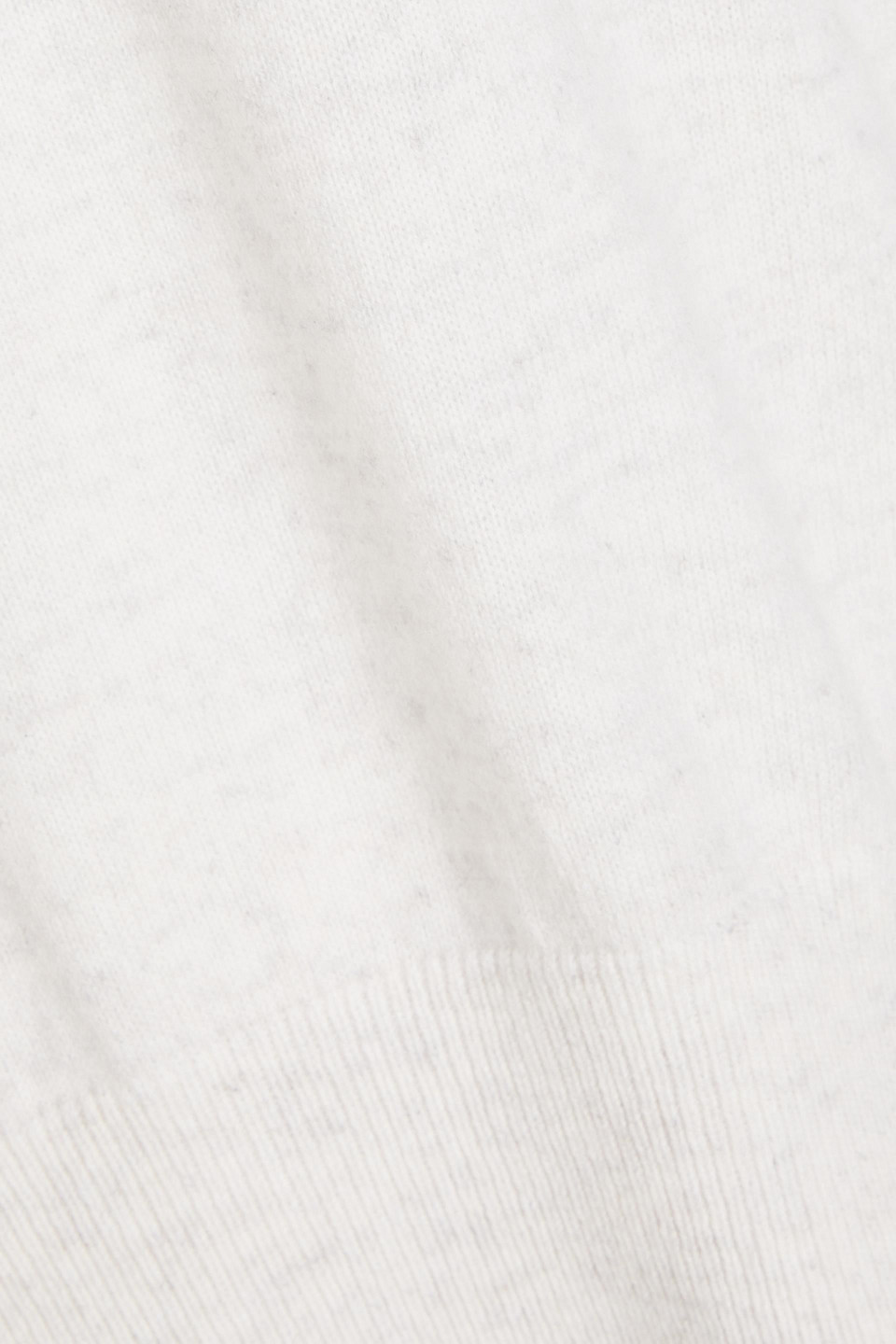 Vince Melierter Pullover Aus Einer Woll-kaschmirmischung In Ecru