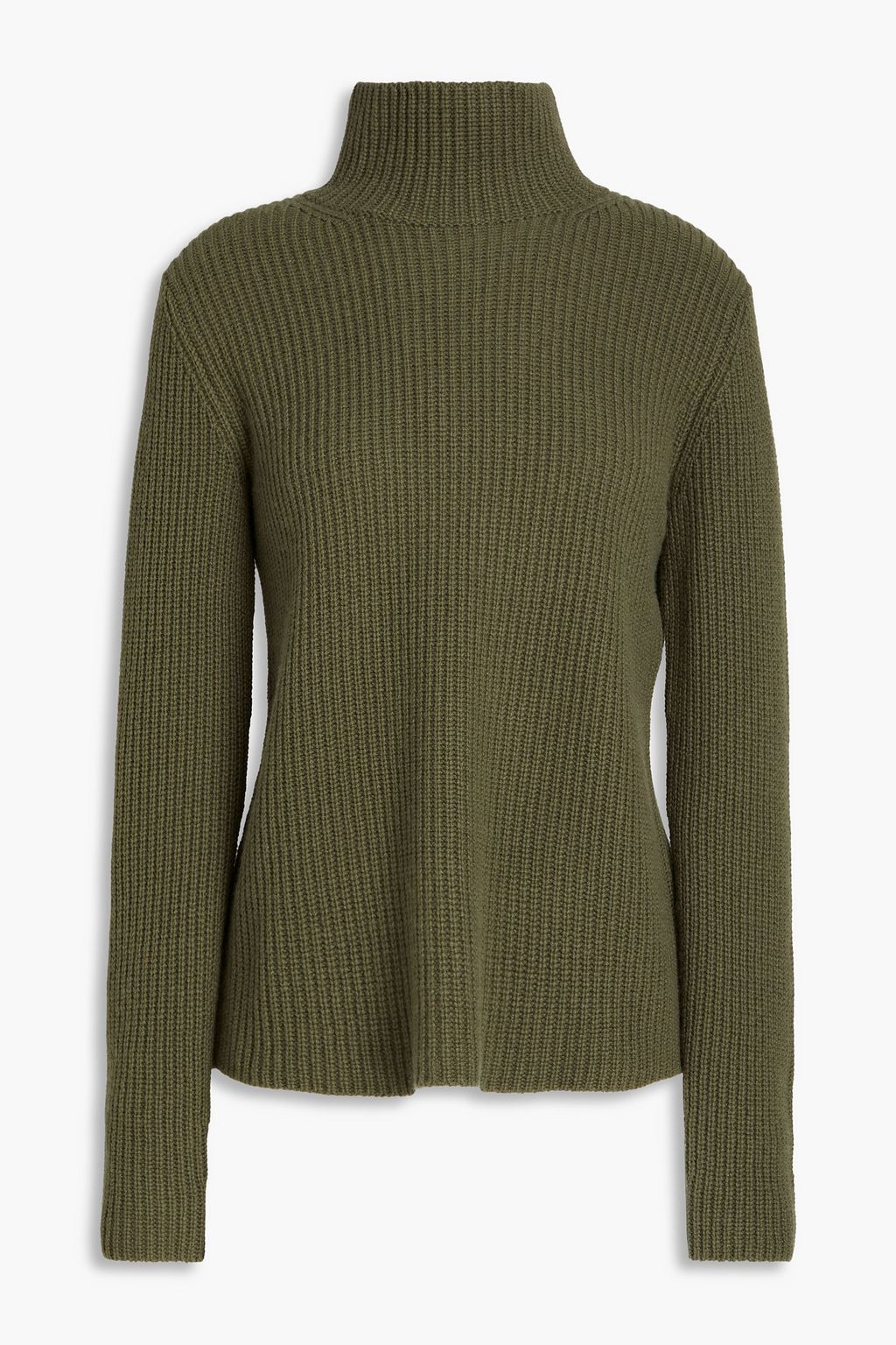 VINCE. Ribbed cashmere turtleneck sweater | THE OUTNET