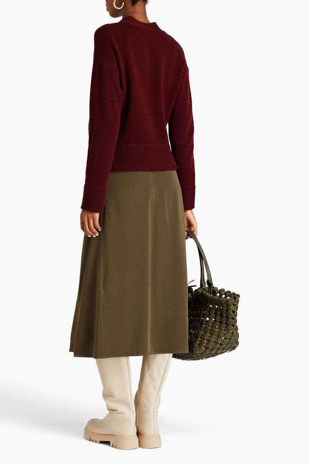 VINCE. Wool and cashmere-blend cardigan