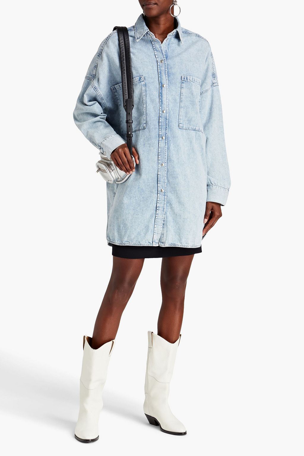 IRO Oversized denim shirt