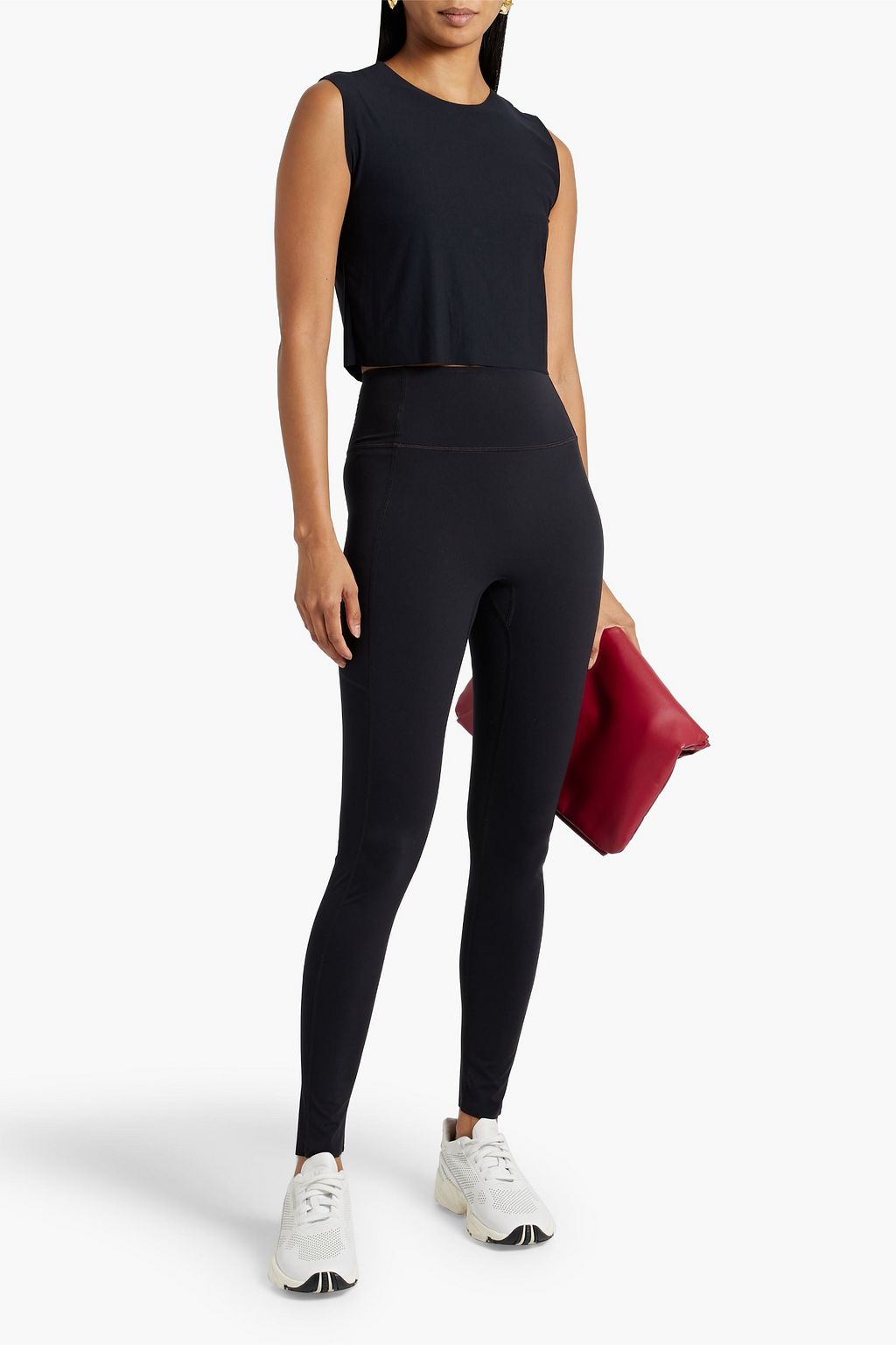 COMMANDO Stretch-jersey leggings