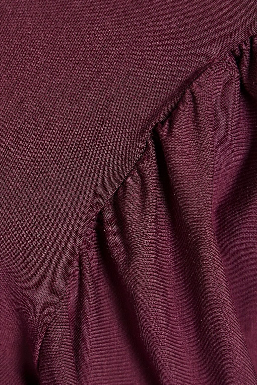 COMMANDO Gathered micro modal-blend bodysuit