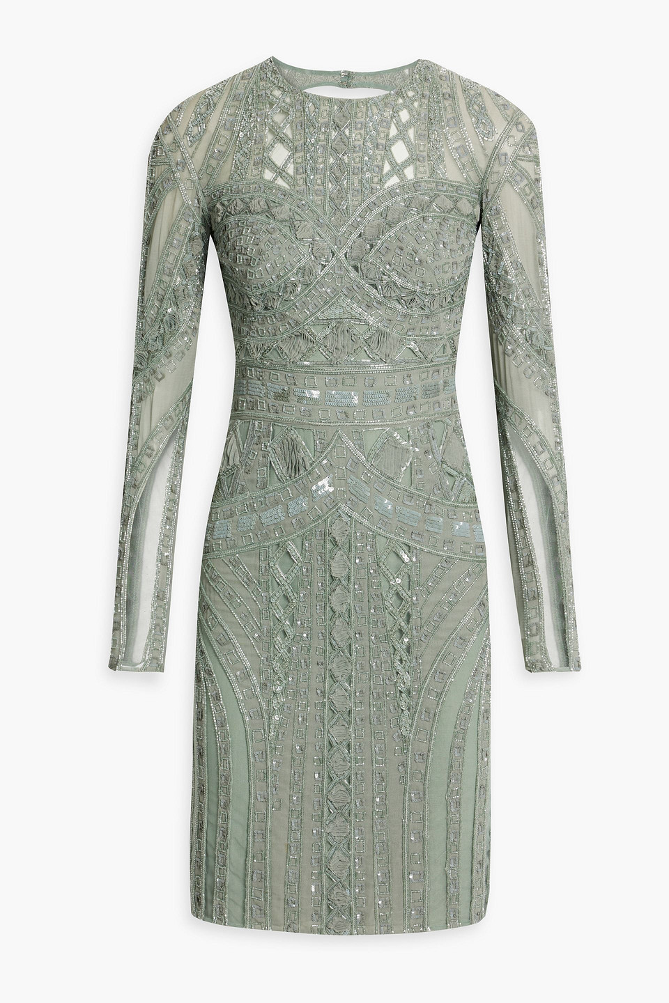 zuhair murad grey lace dress Zuhair Murad Couture Fall 2018