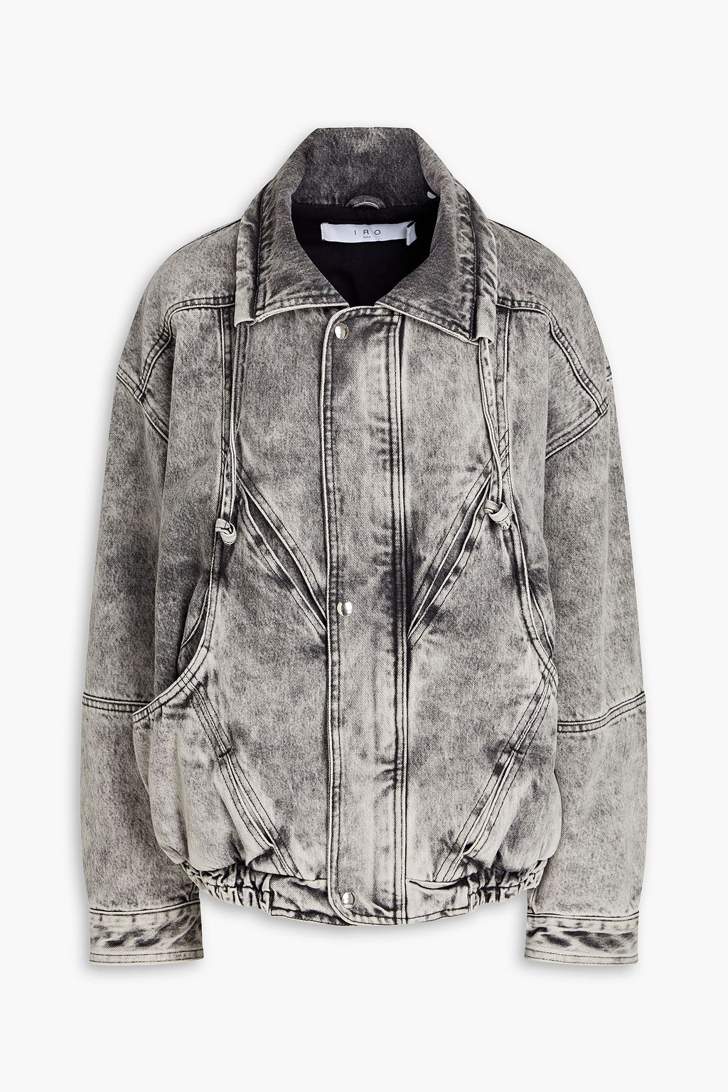 Oversized acid on sale wash denim jacket