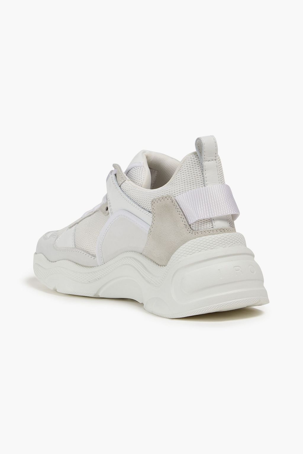 IRO Curve Runner mesh and suede sneakers