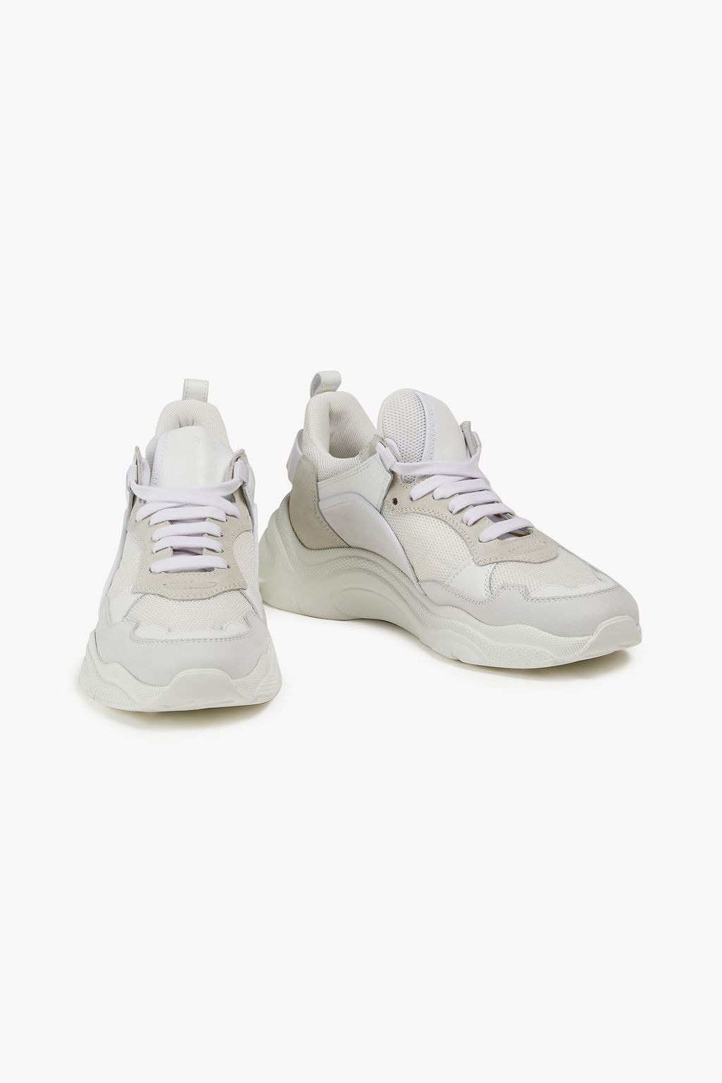 IRO Curve Runner mesh and suede sneakers