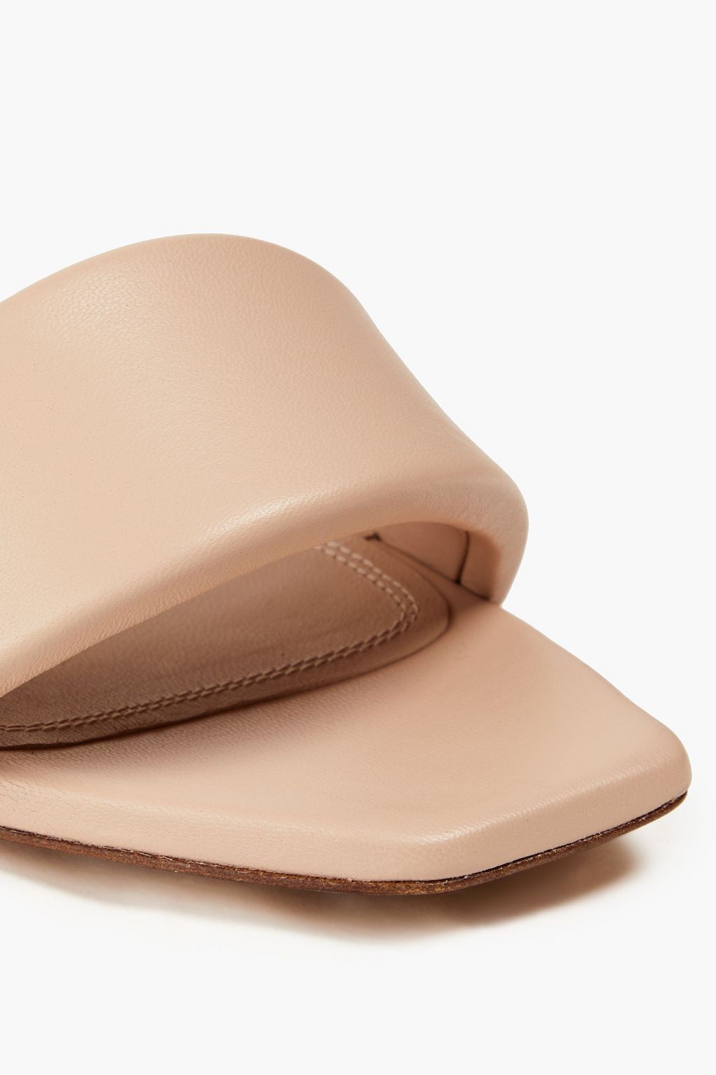IRO Padded leather mules