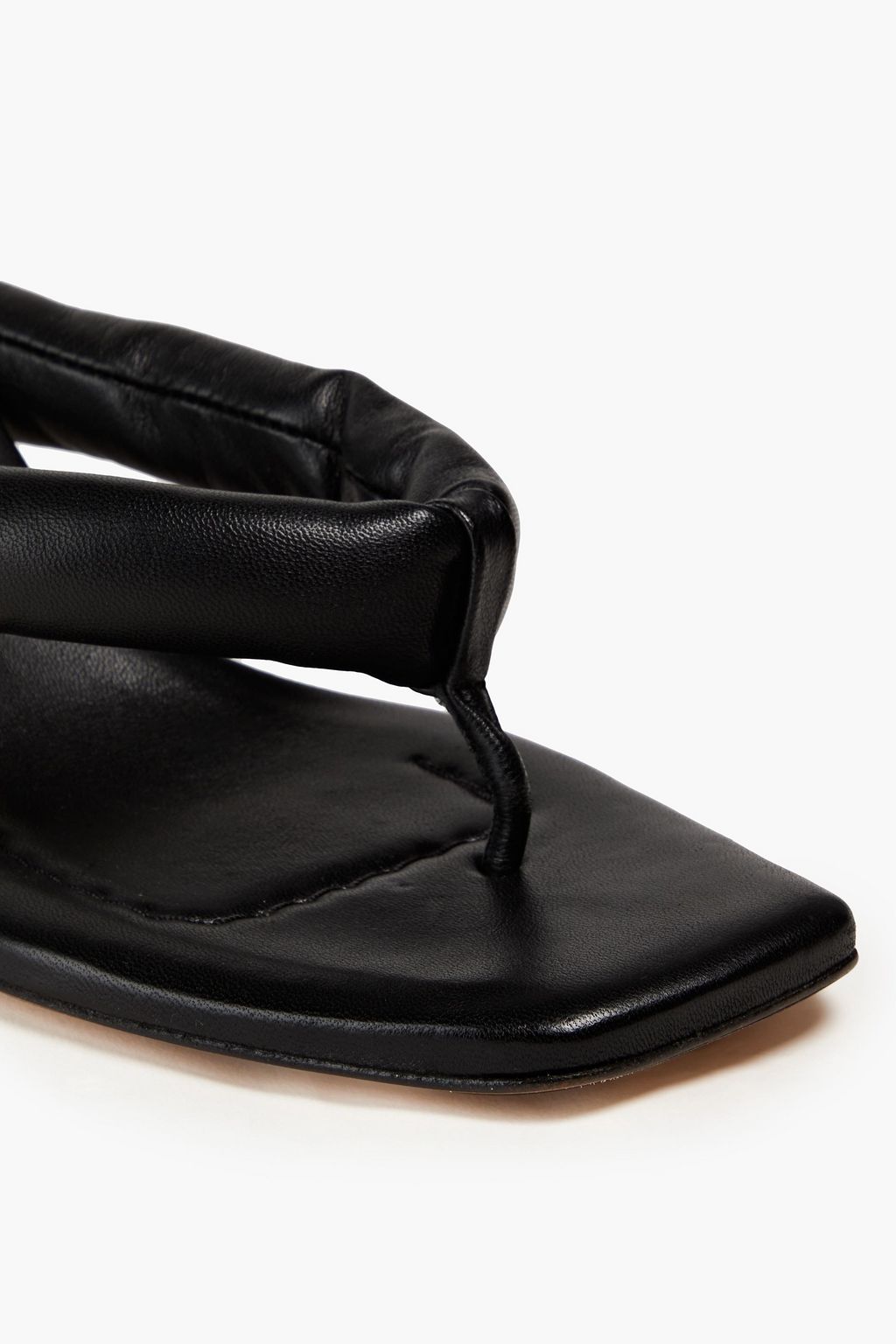 IRO Boyde padded leather mules