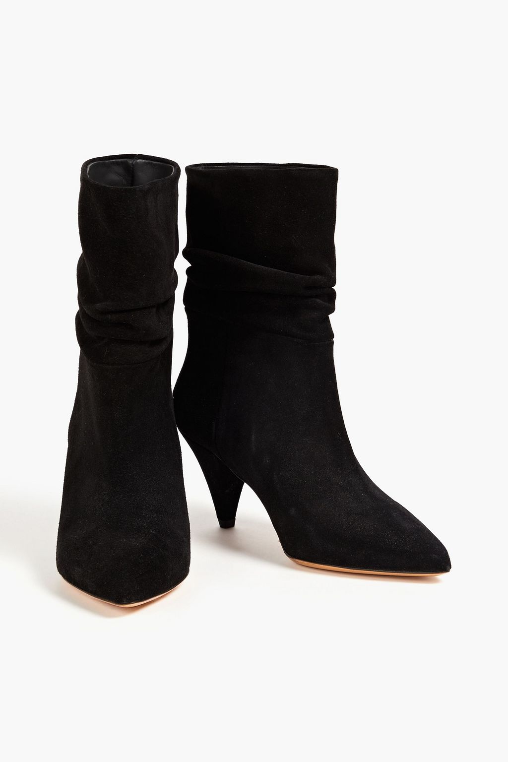 IRO Theke gathered suede ankle boots | THE OUTNET