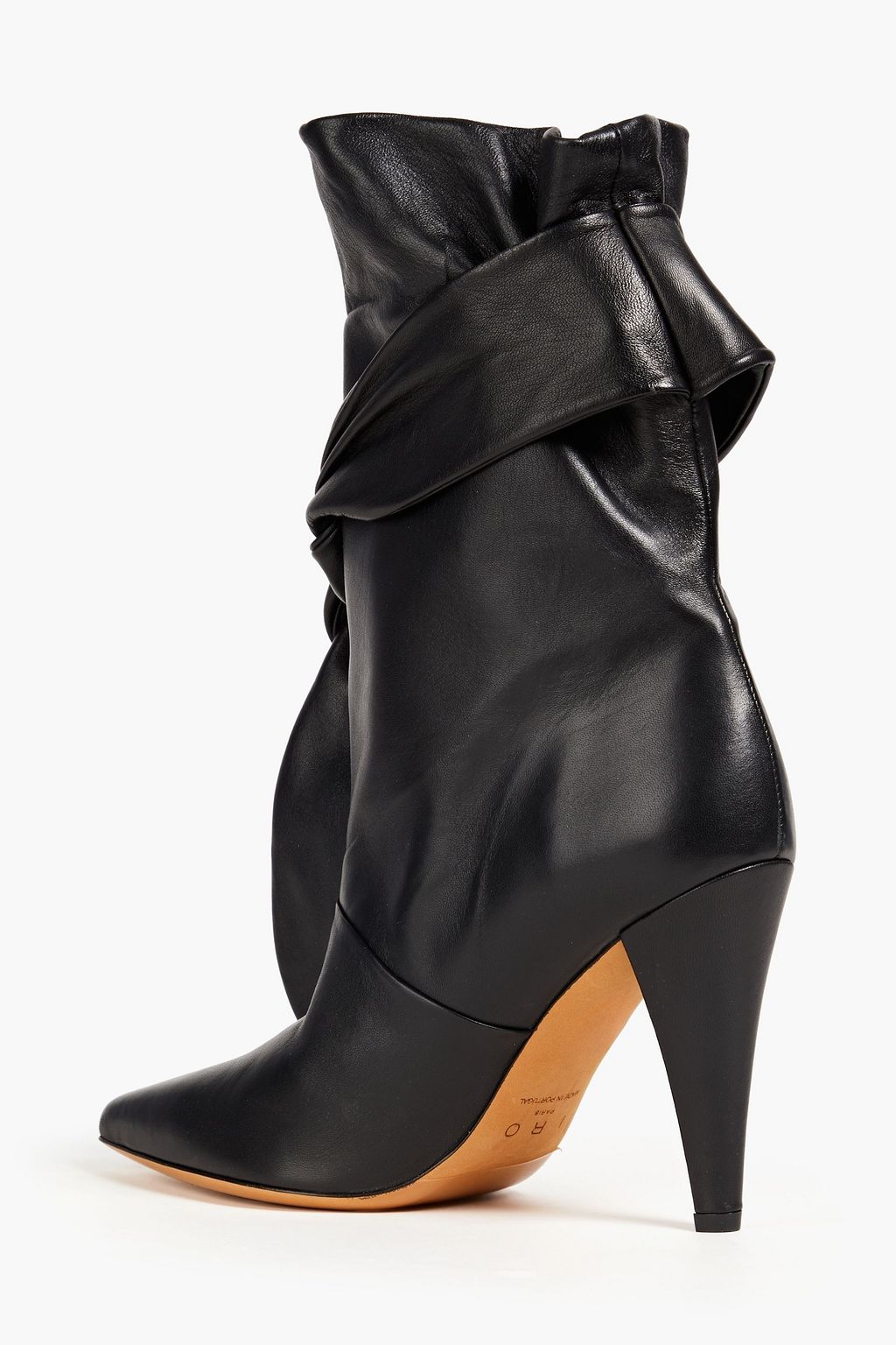 IRO Nori knotted leather ankle boots