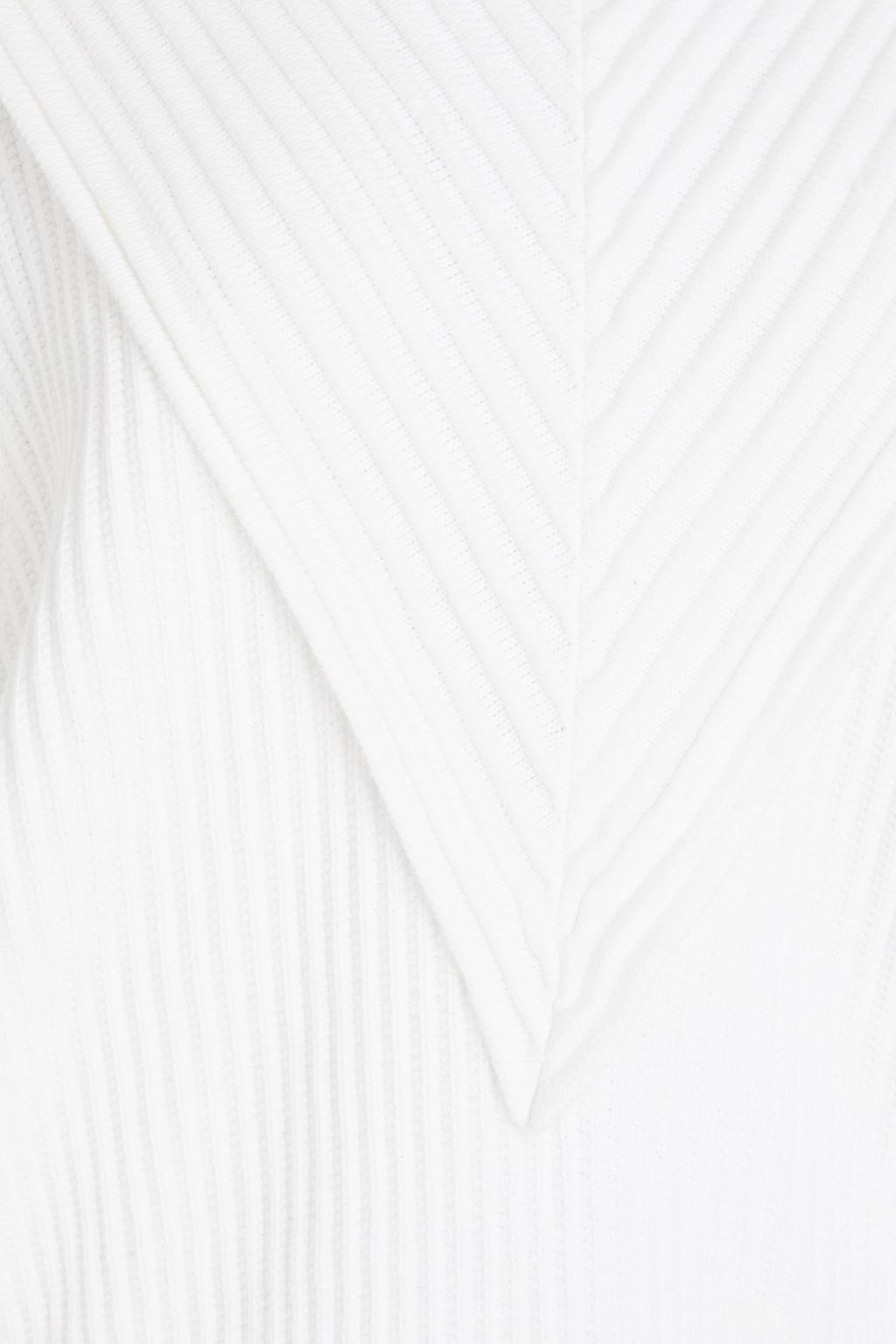 IRO Anya gerippter Pullover aus einer Baumwollmischung in Lochstrick