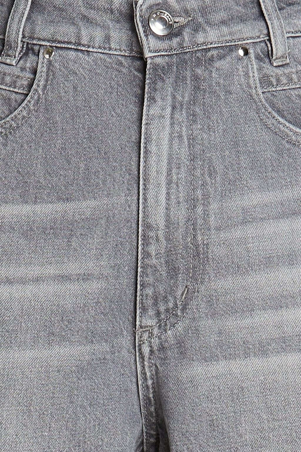 IRO Jazzba faded high-rise tapered jeans