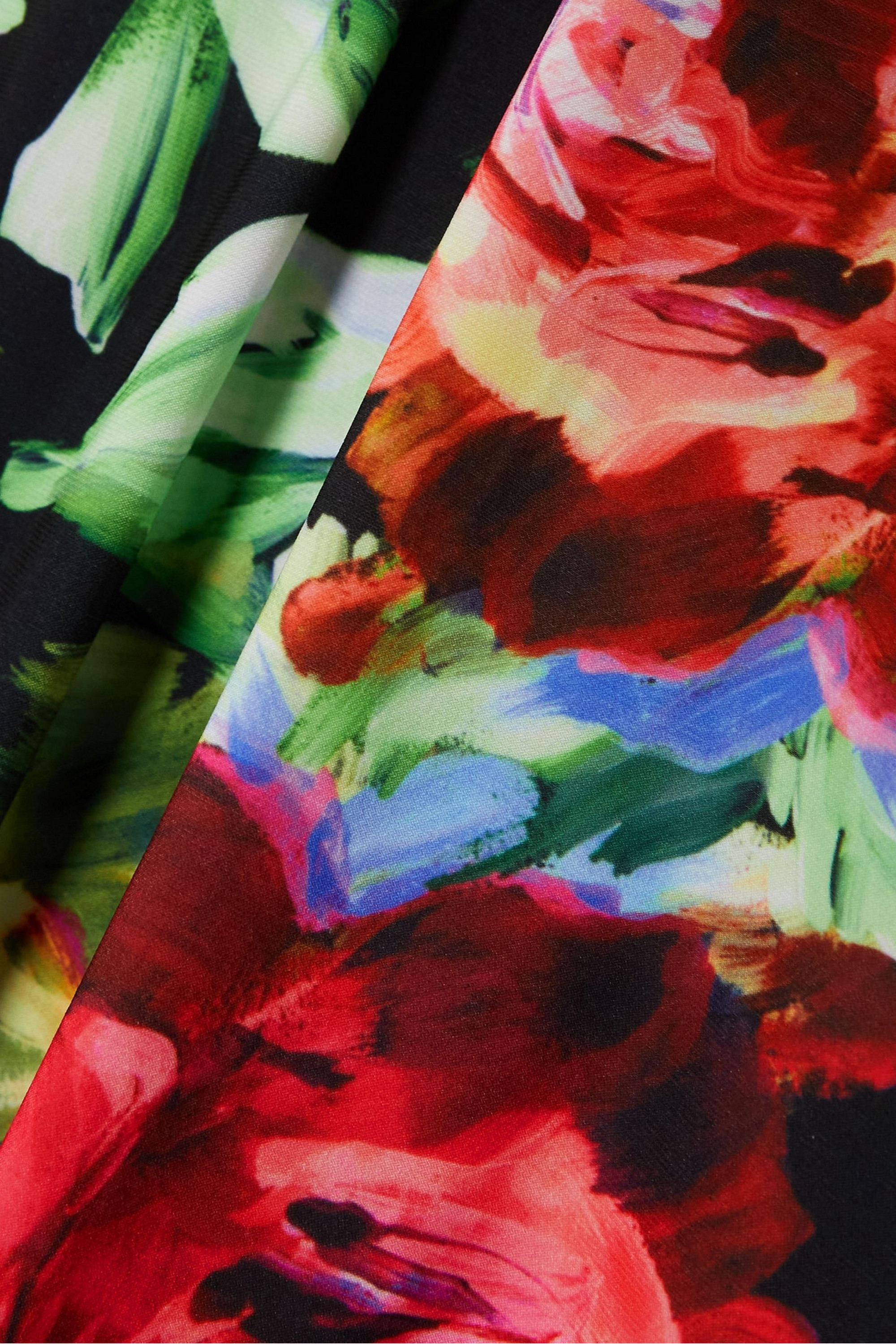 Norma Kamali Fara open-back floral-print stretch-jersey jumpsuit thumbnail