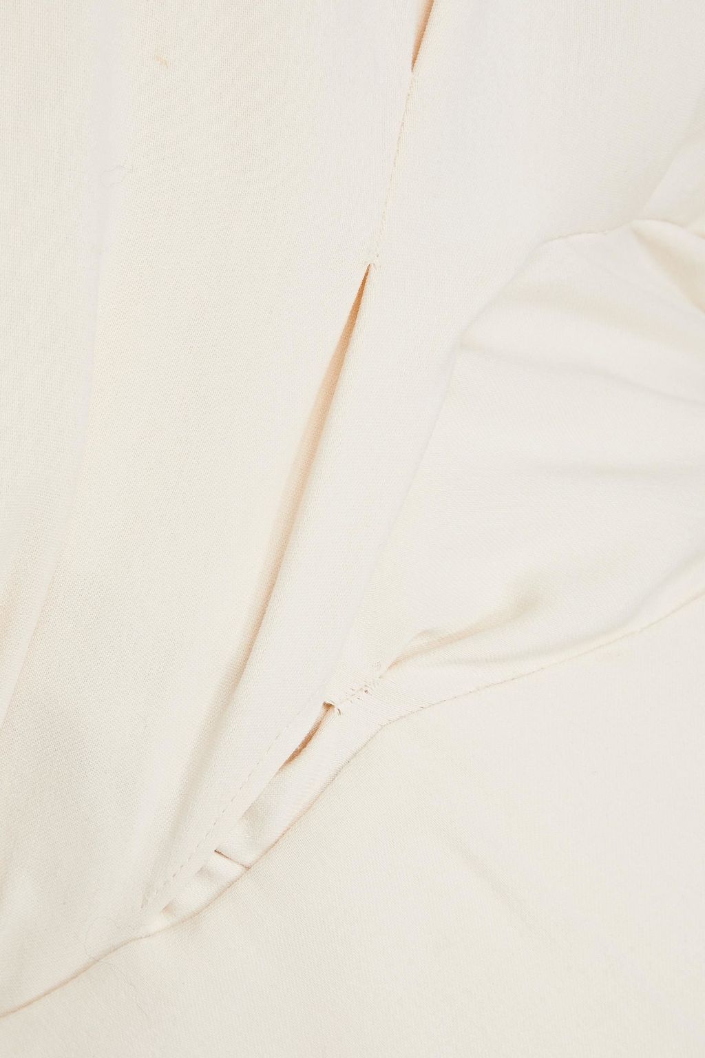 IRO Elmas asymmetrisches Kleid aus Crêpe mit Wickeleffekt