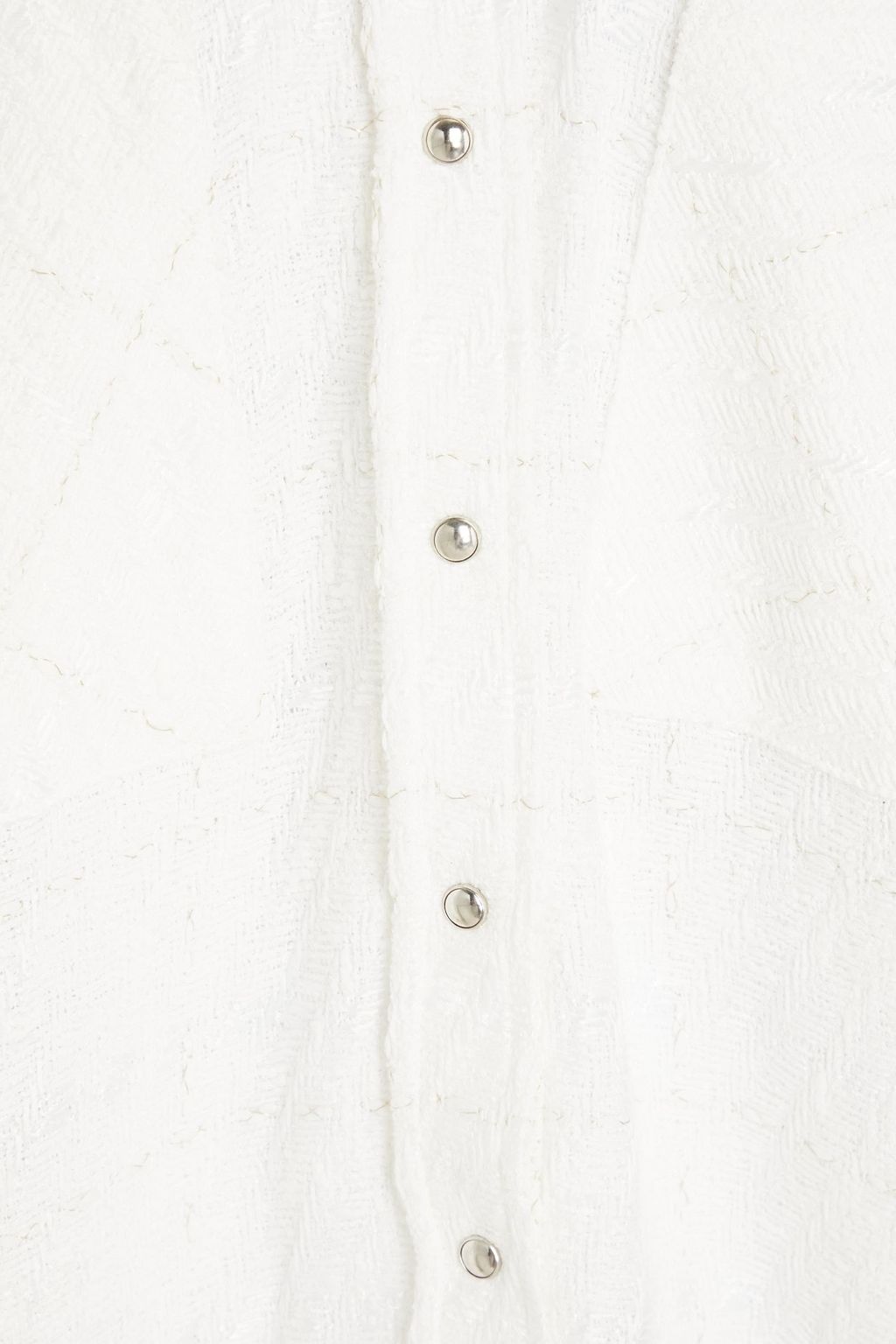 IRO Linsi cotton-blend tweed shirt