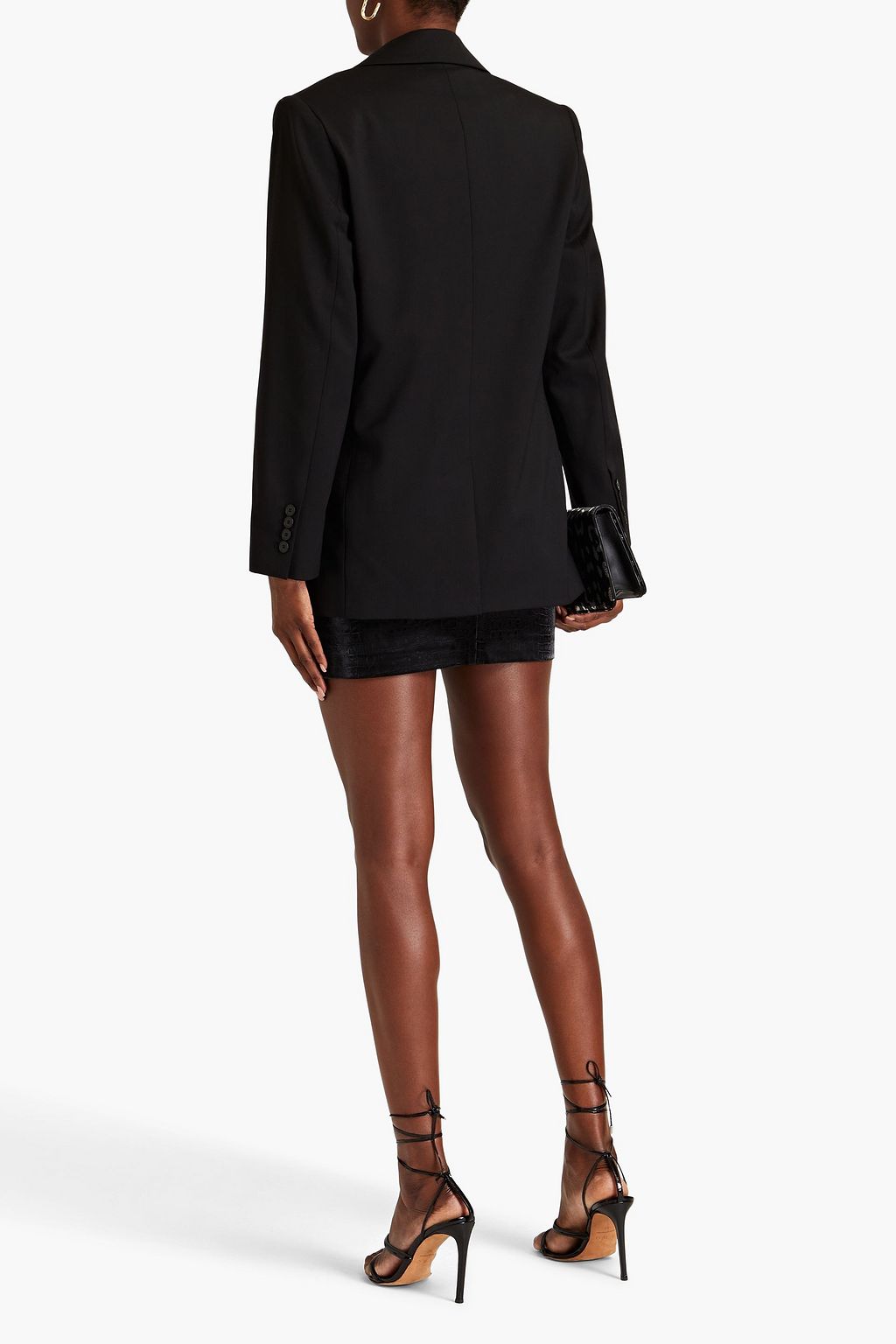 IRO Insley double-breasted wool-blend twill blazer