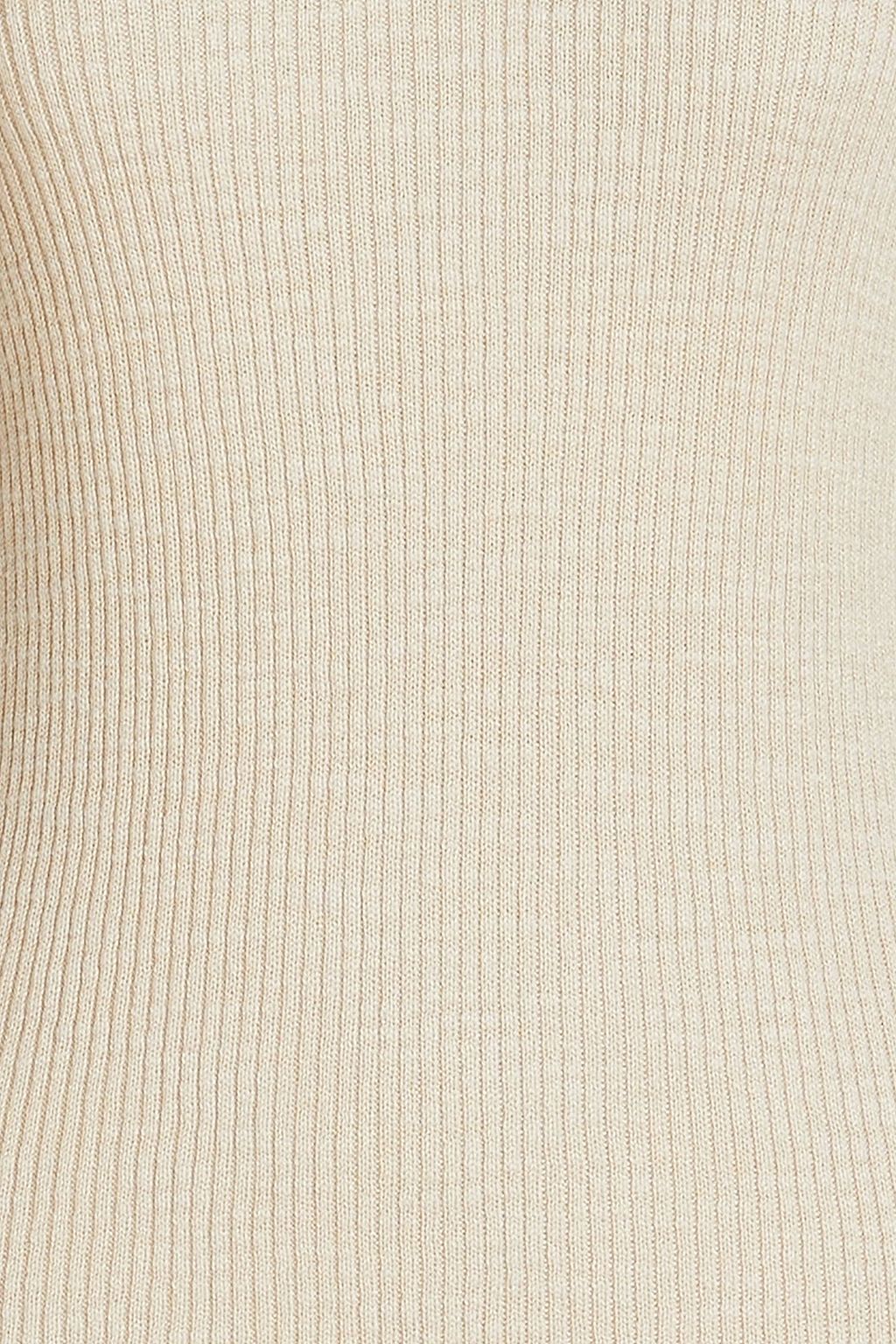 THEORY Pullover aus gerippter Wolle