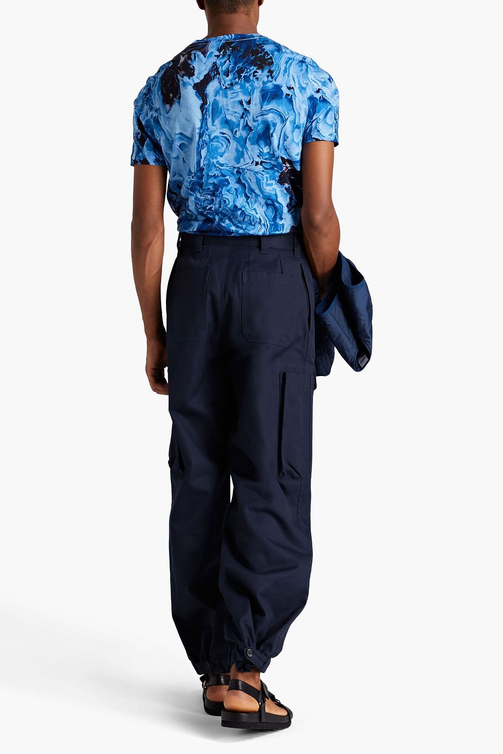 MCQUEEN Cotton-twill cargo pants