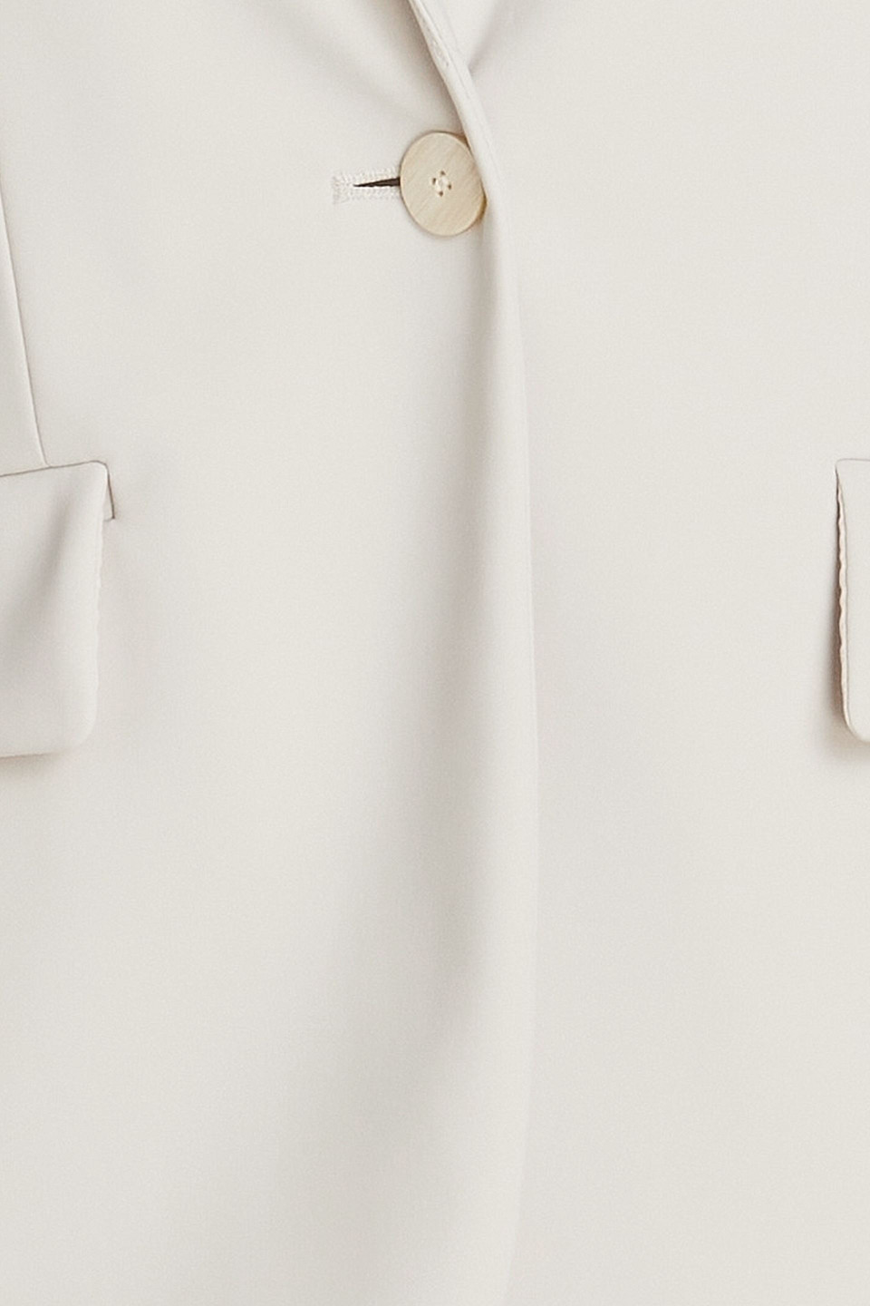 Theory Stretch-ponte Blazer In Stone