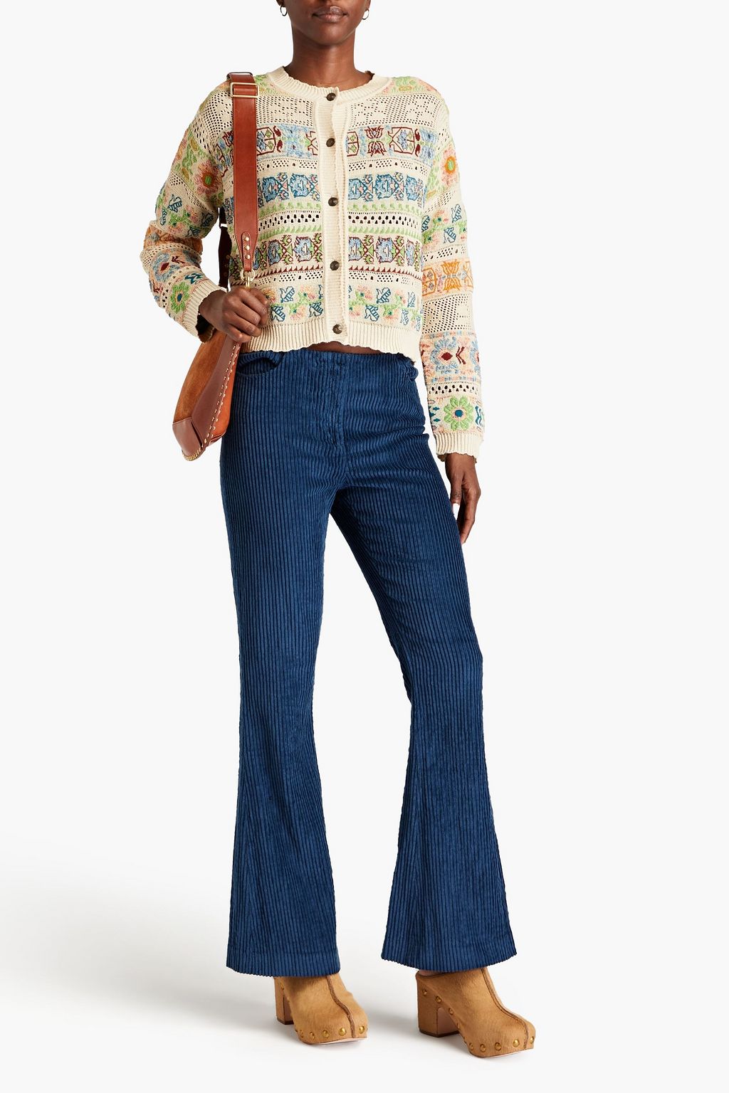 ETRO Jacquard-knit cardigan