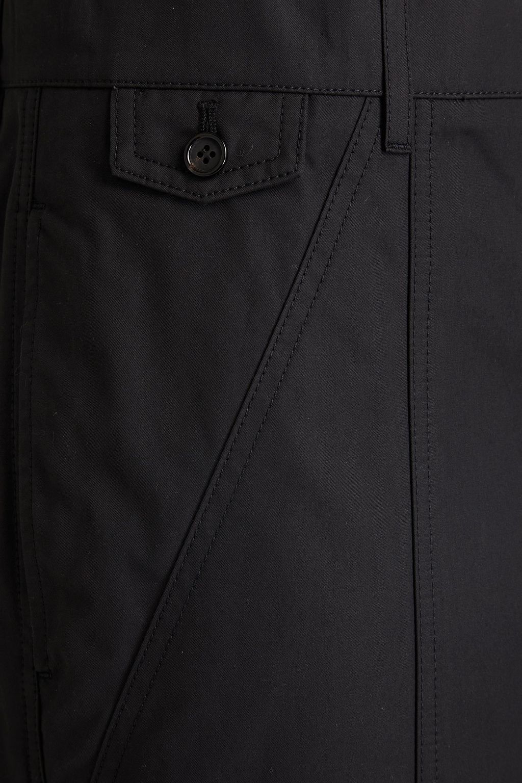MCQUEEN Cotton-twill chinos