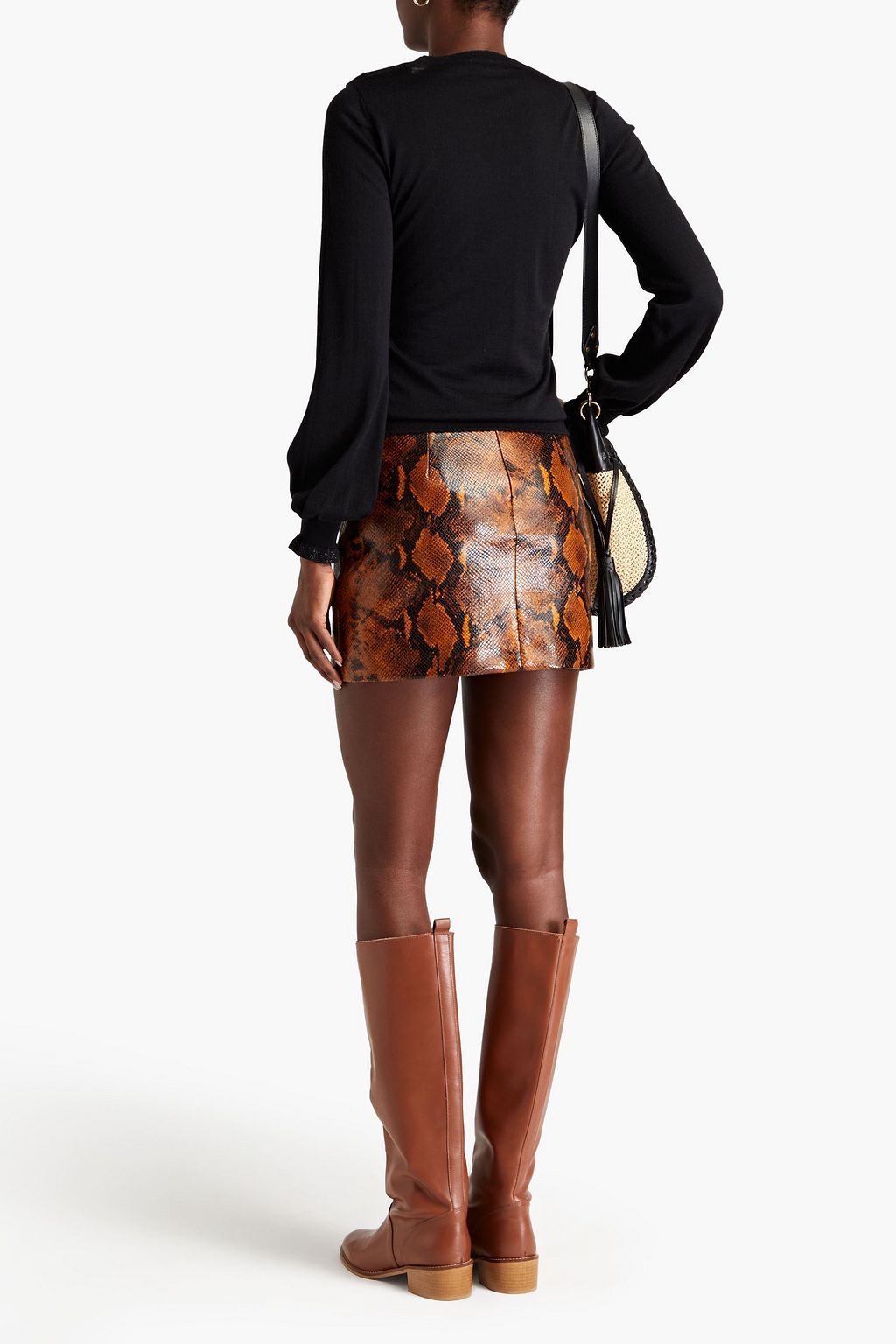 ETRO Scalloped wool-blend sweater