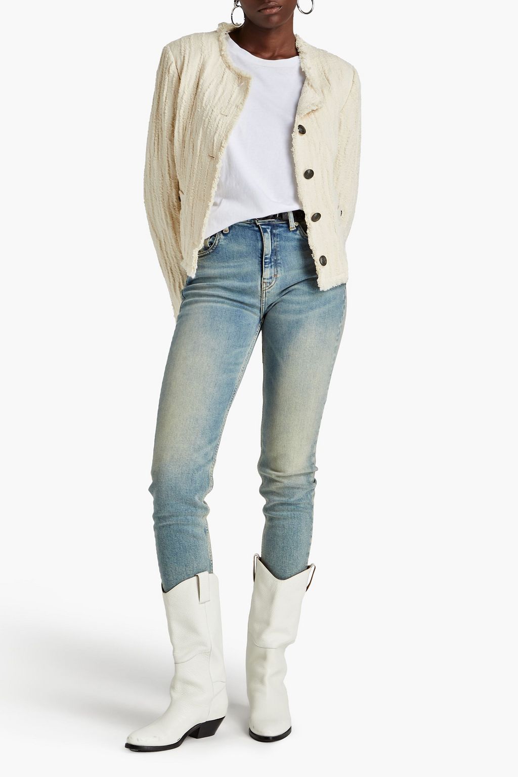 RAG & BONE جاكيت «أناليز» من قطن تويد