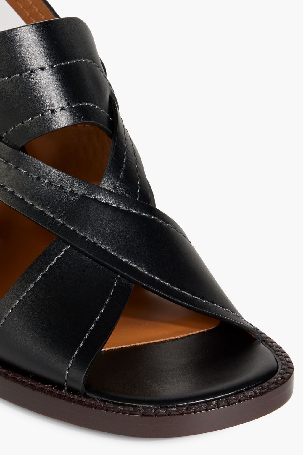 CHLOÉ Gaile leather slingback sandals