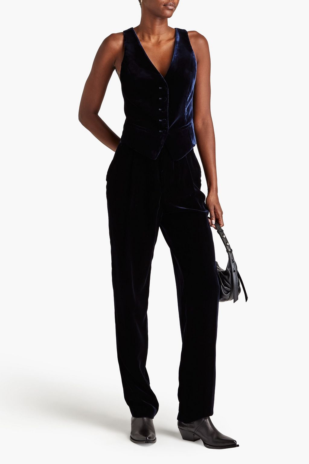 ETRO Velvet tapered pants