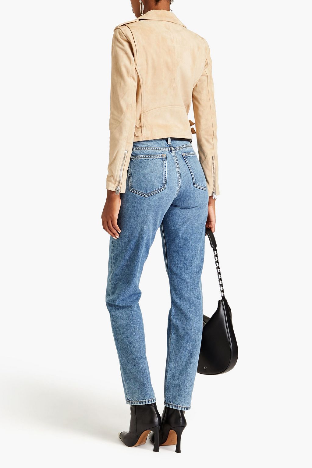 IRO Ashley suede biker jacket