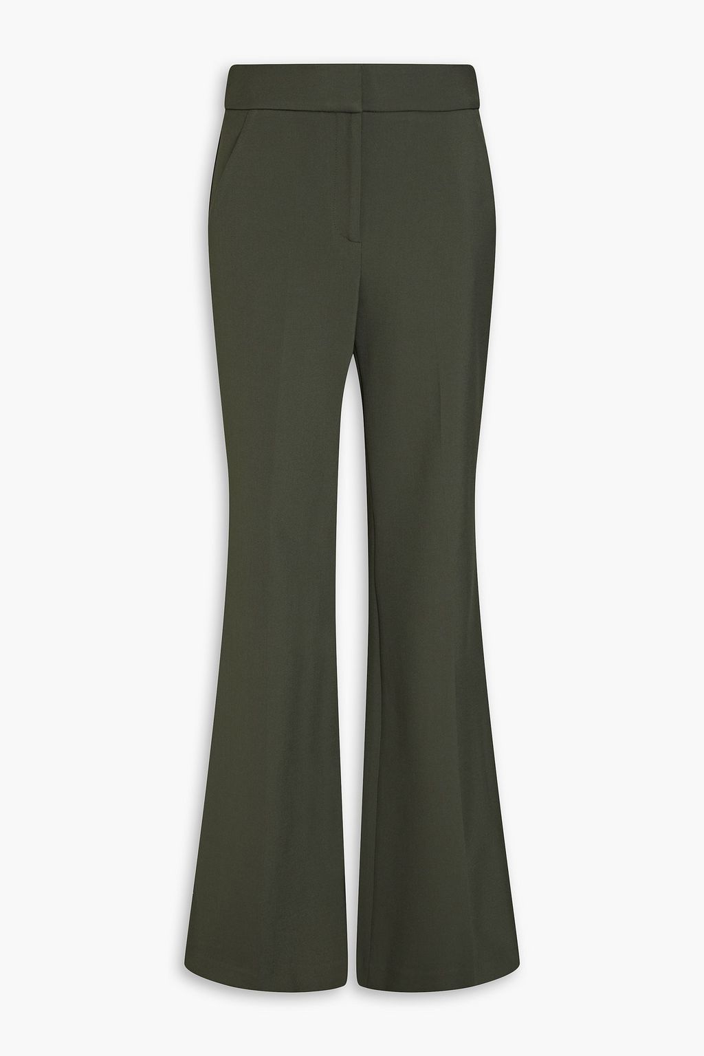 VERONICA BEARD Lebone crepe flared pants | THE OUTNET